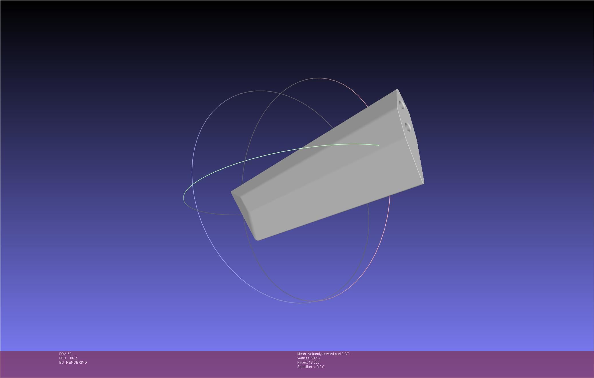 Zenless Zone Zero Nekomiya Mana Sword 3D print model_65