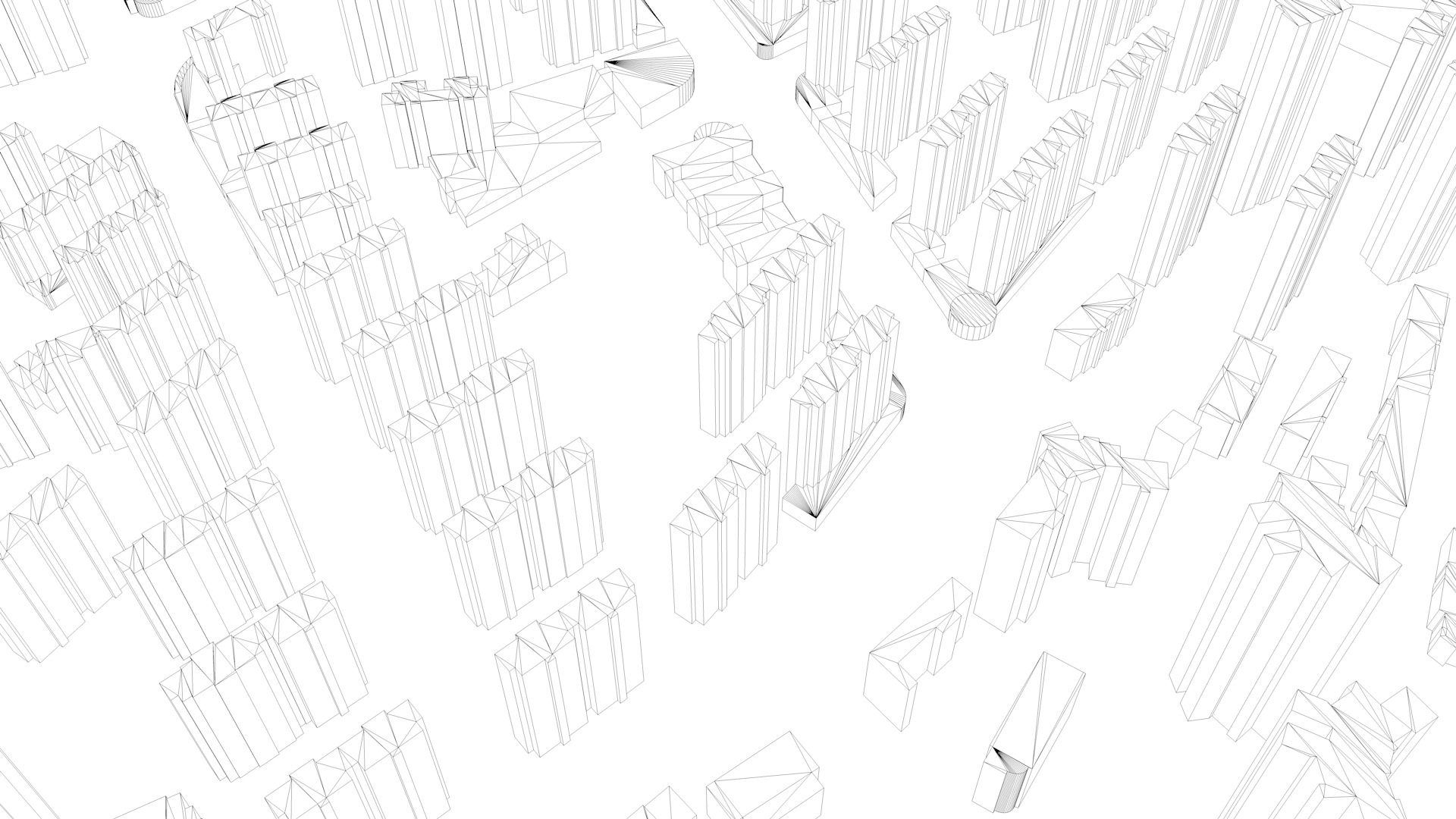 Urban highrise building building ancillary building commercial 3D model_6