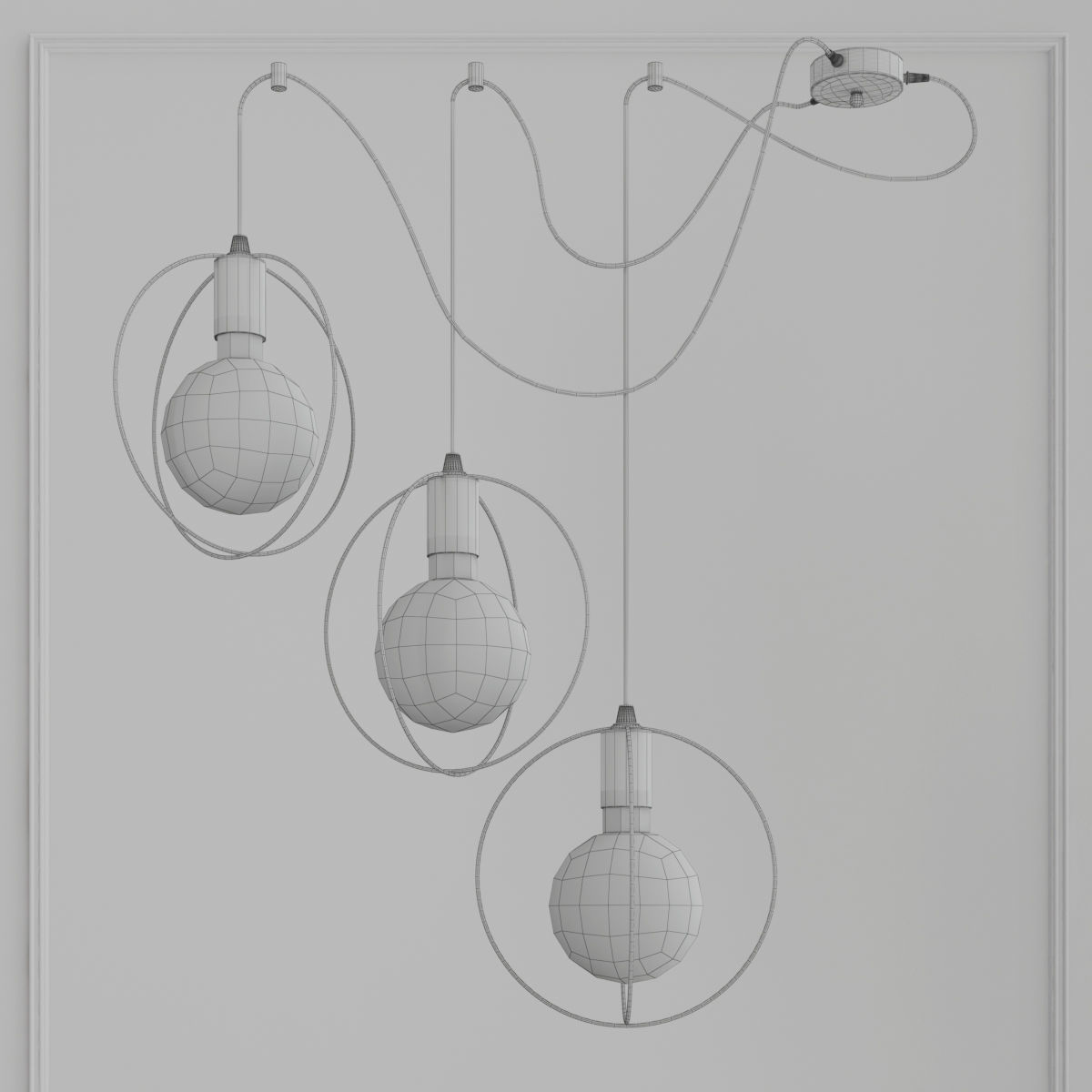 Pendant lamp Vitaluce 3D model_2