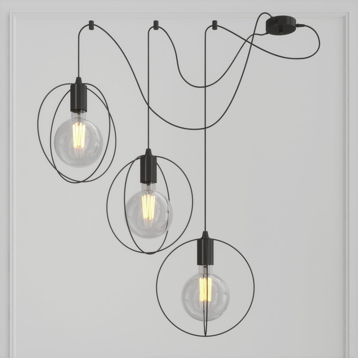 Pendant lamp Vitaluce 3D model_1