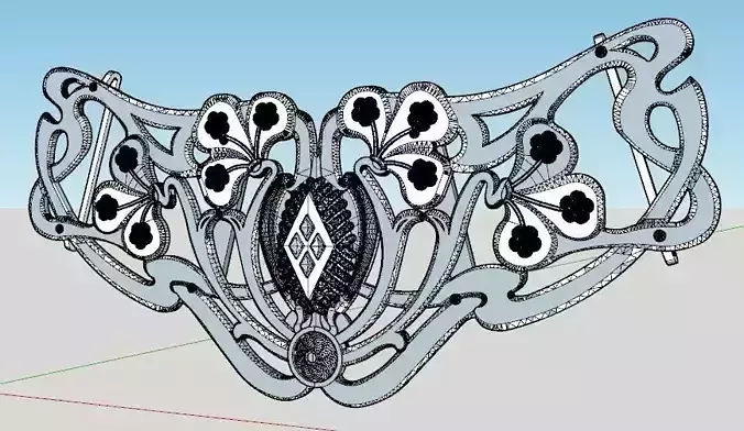 Padme Amidala Pilot Disguise Buckle - Cosplay Prop Star Wars