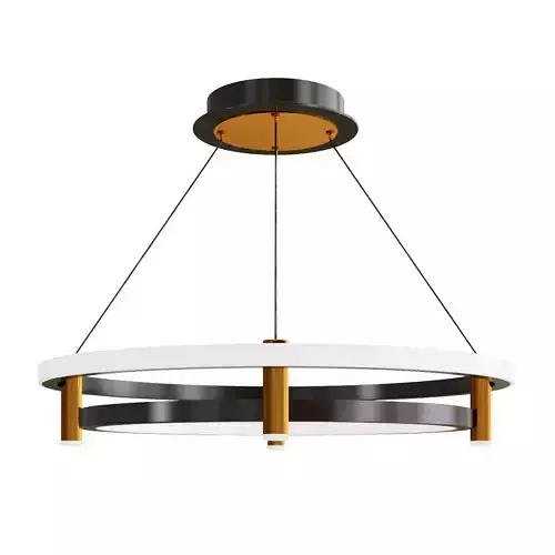Ring chandeliers and lamps GISELLA 3D model