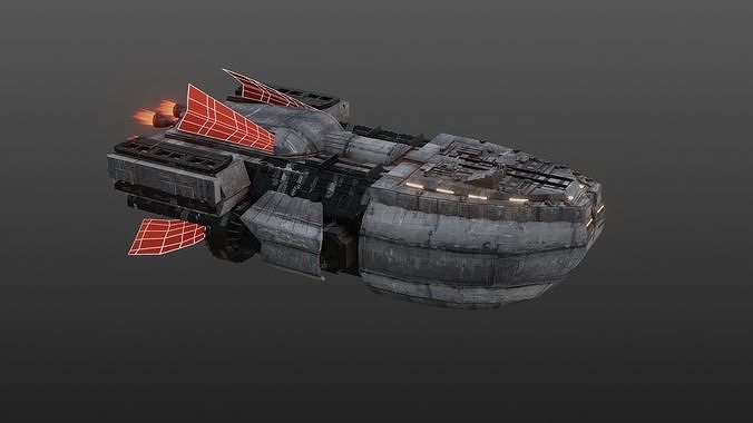 Hutt heavy Cruiser 2 3D model