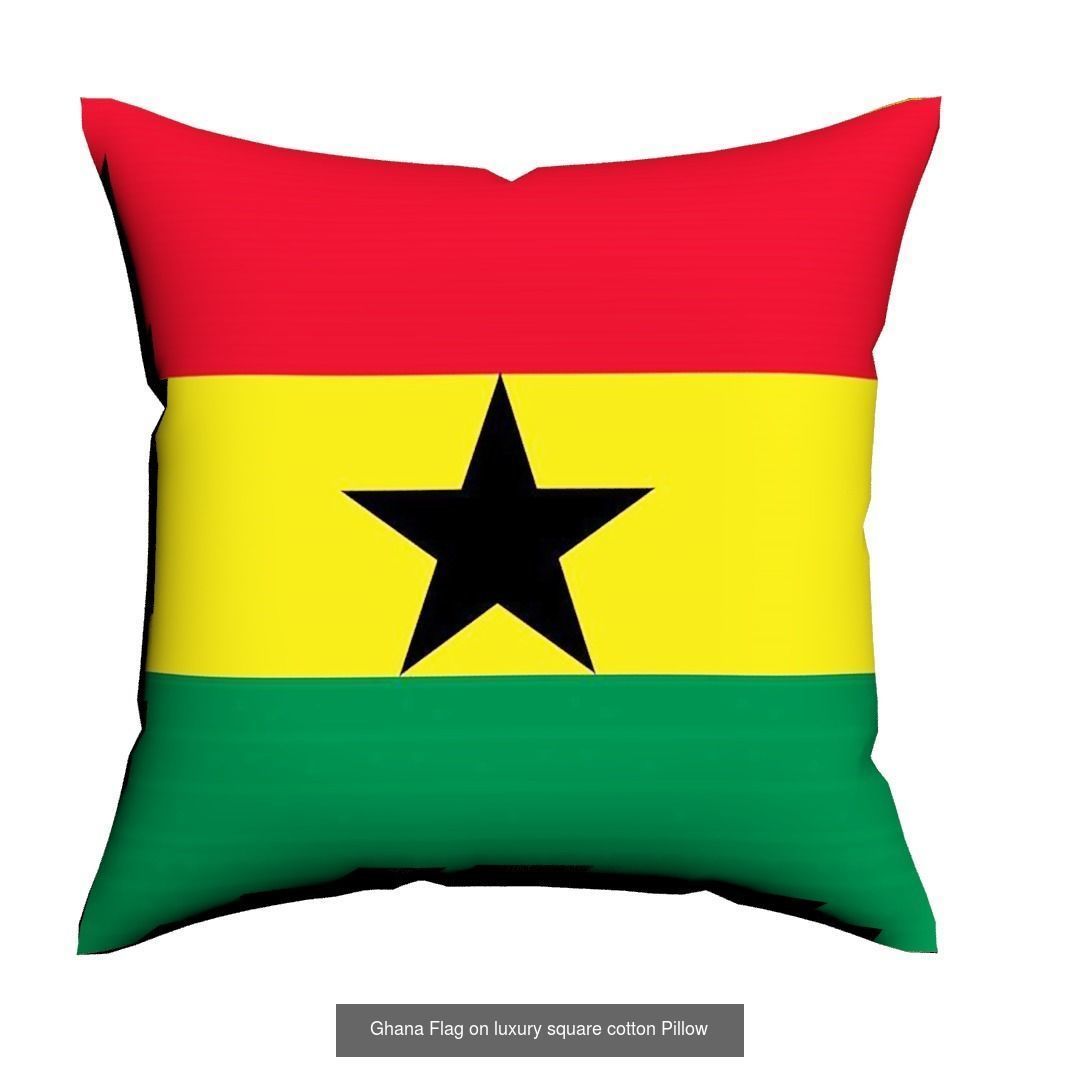 World countries flags Pillows 3D Model Collection_4