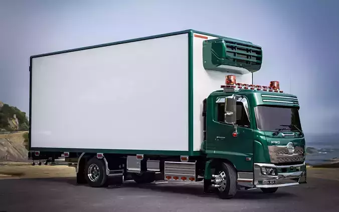 HINO 500 Ranger box truck