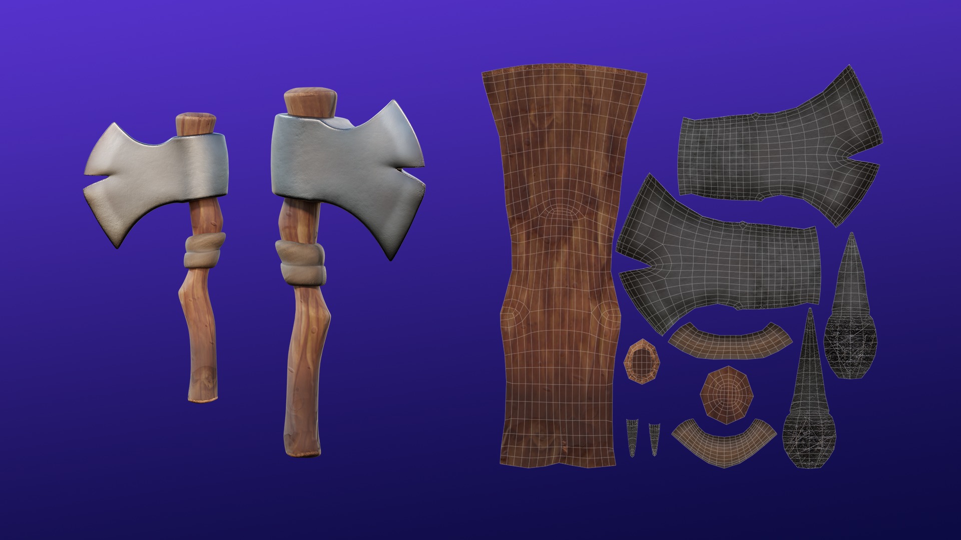 Cartoon Spooky Halloween Props Bundle Pack 3D model_39