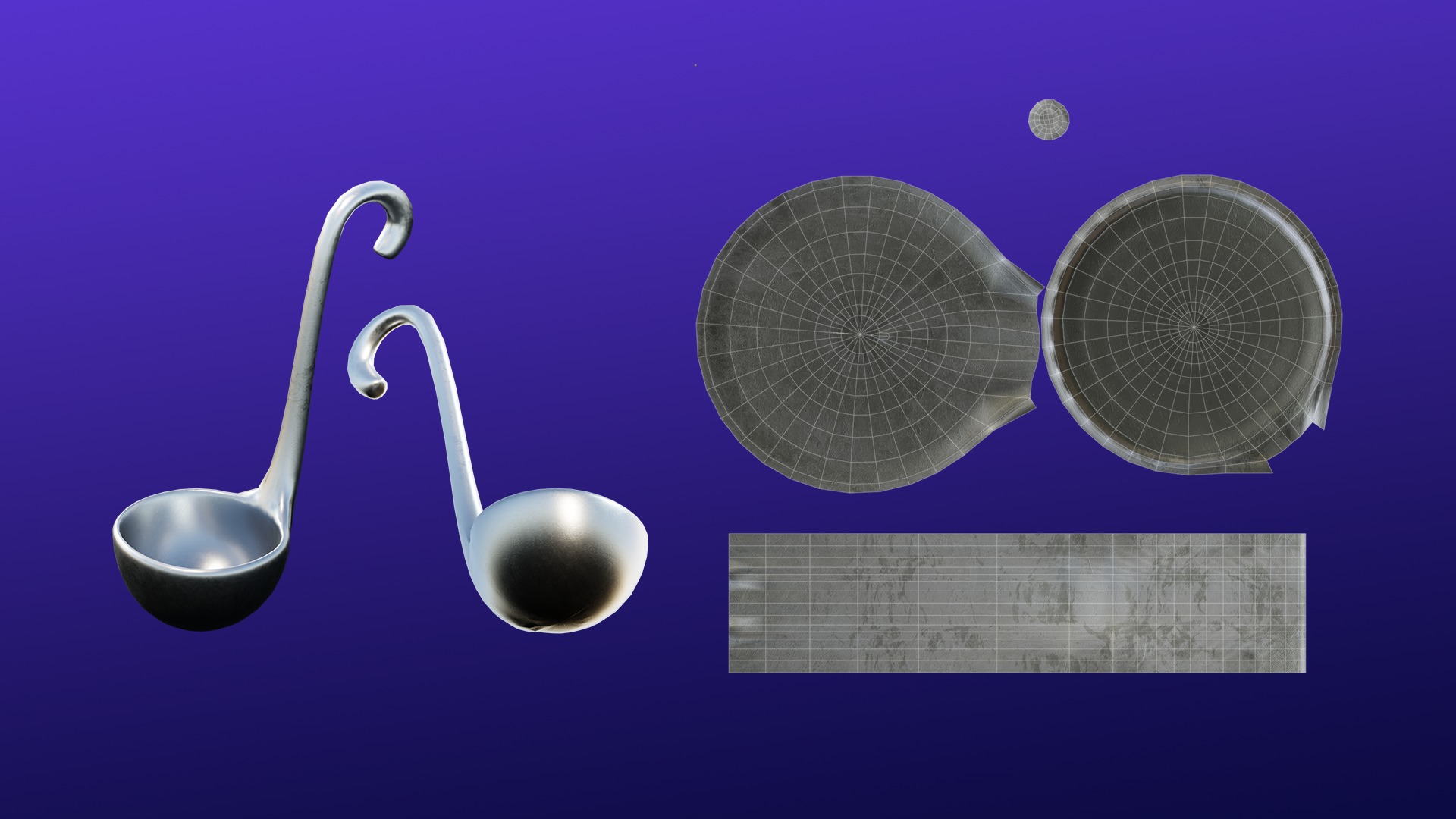 Cartoon Spooky Halloween Props Bundle Pack 3D model_37