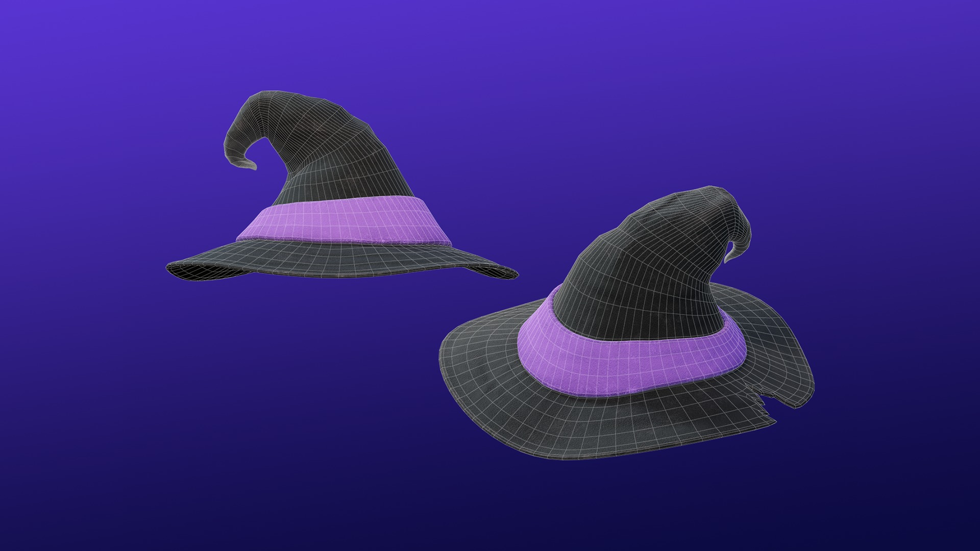 Cartoon Spooky Halloween Props Bundle Pack 3D model_30