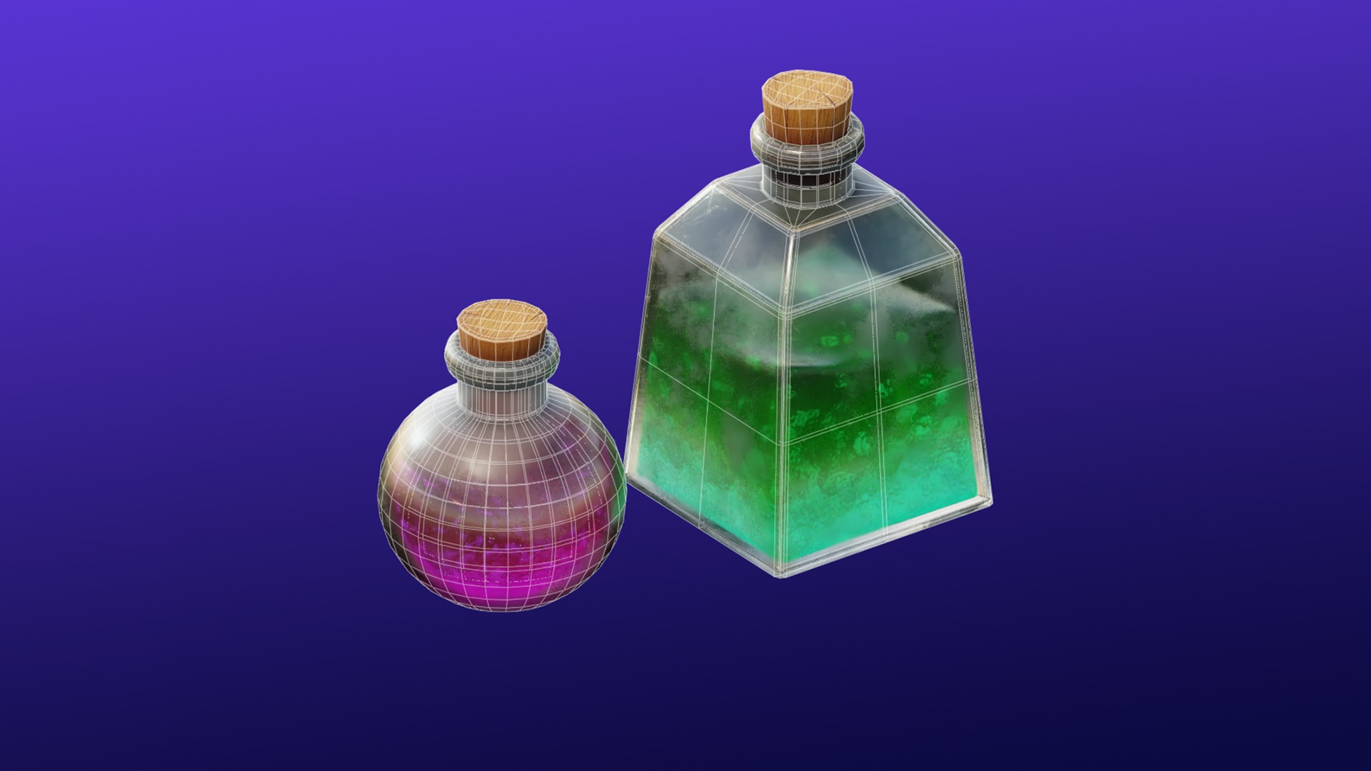 Cartoon Spooky Halloween Props Bundle Pack 3D model_42