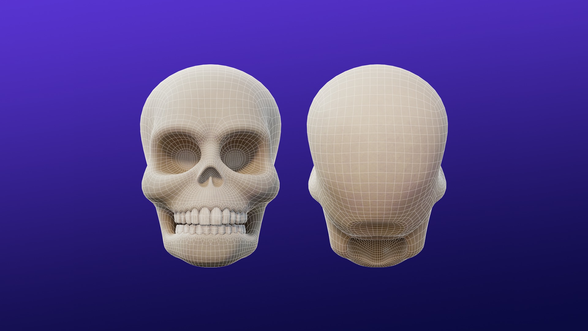 Cartoon Spooky Halloween Props Bundle Pack 3D model_34