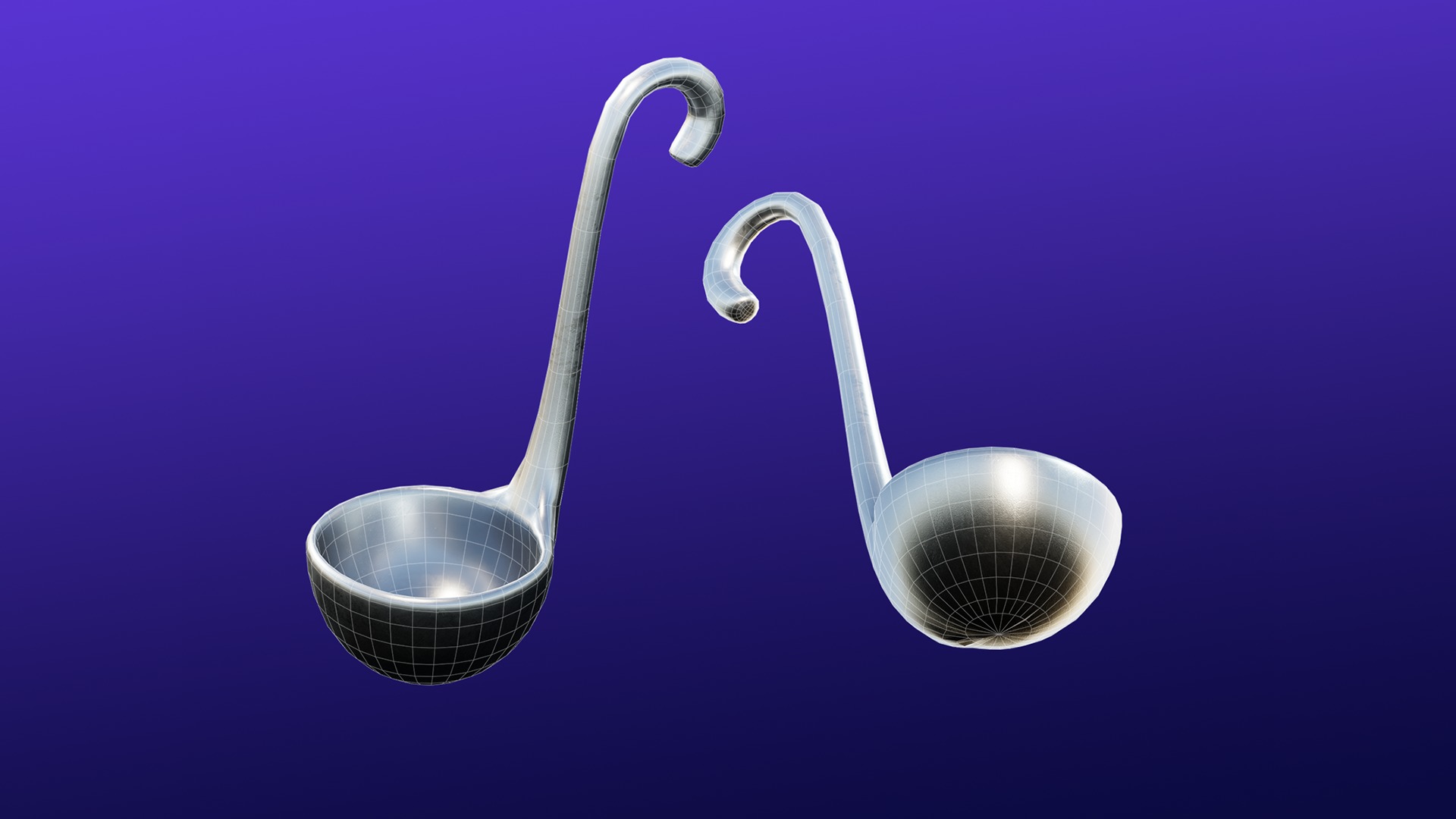 Cartoon Spooky Halloween Props Bundle Pack 3D model_36