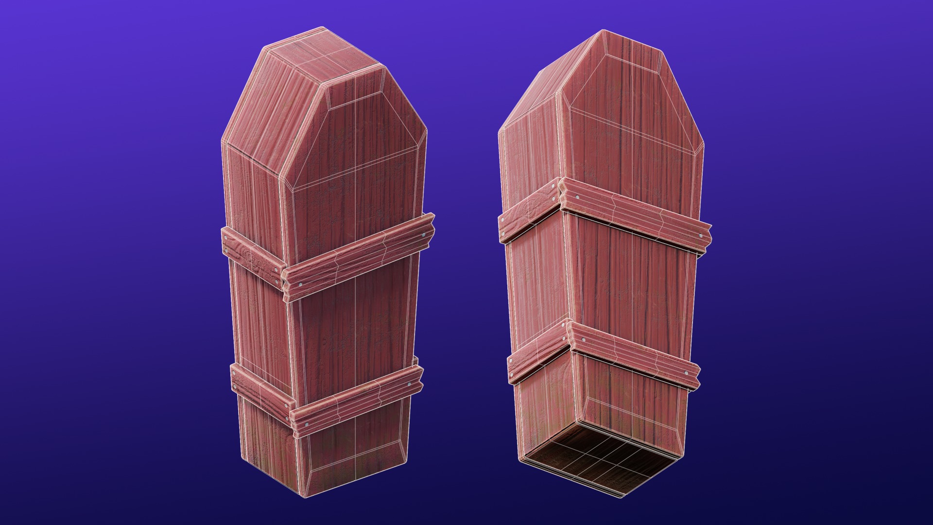 Cartoon Spooky Halloween Props Bundle Pack 3D model_22