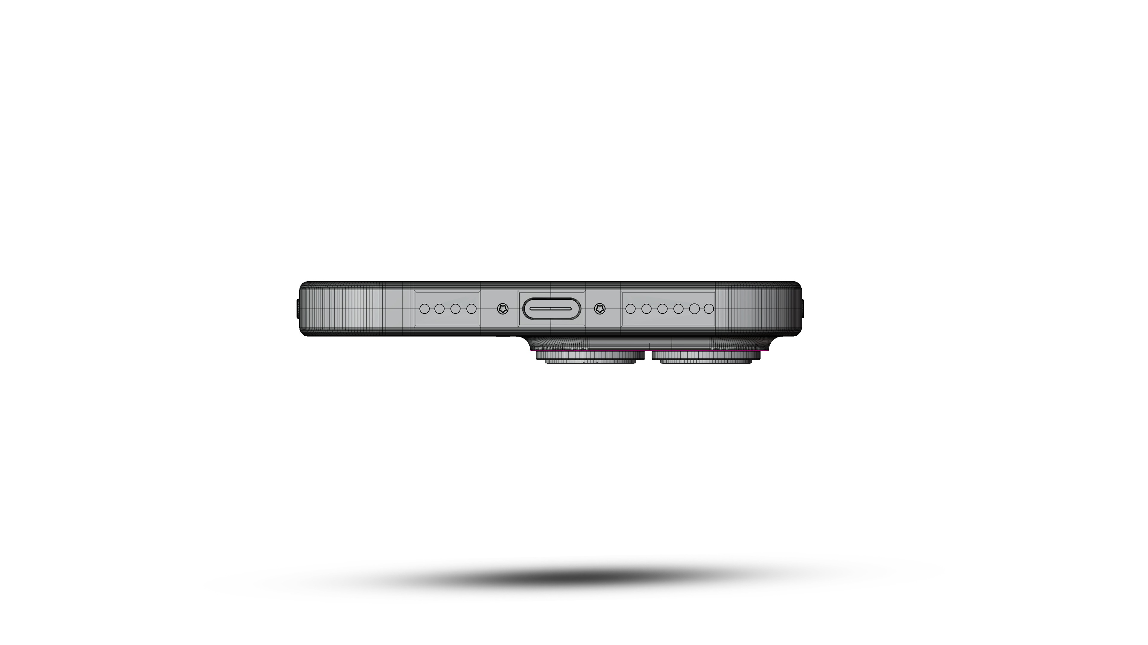  iPhone 16 Pro Max Black 3D model_11