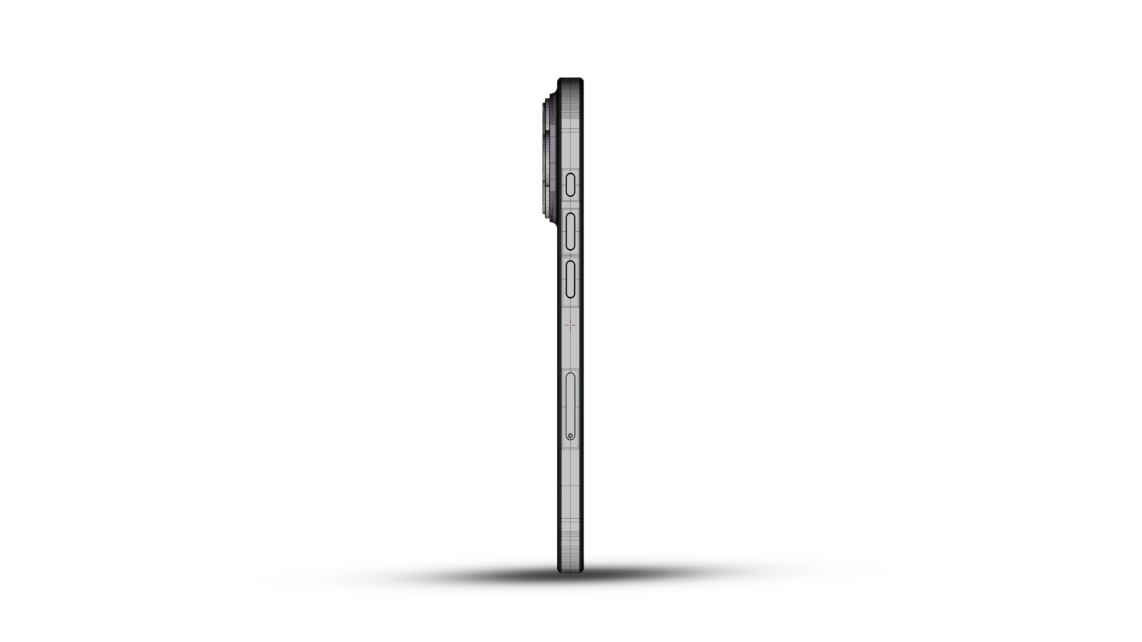  iPhone 16 Pro Max Black 3D model_10