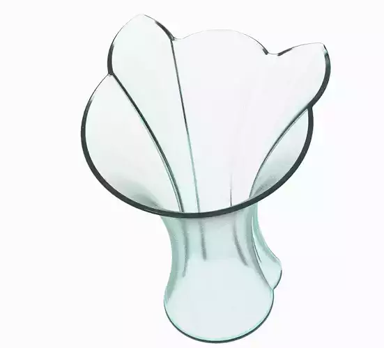 Vase Decor Stylish Cat Face 3D print model