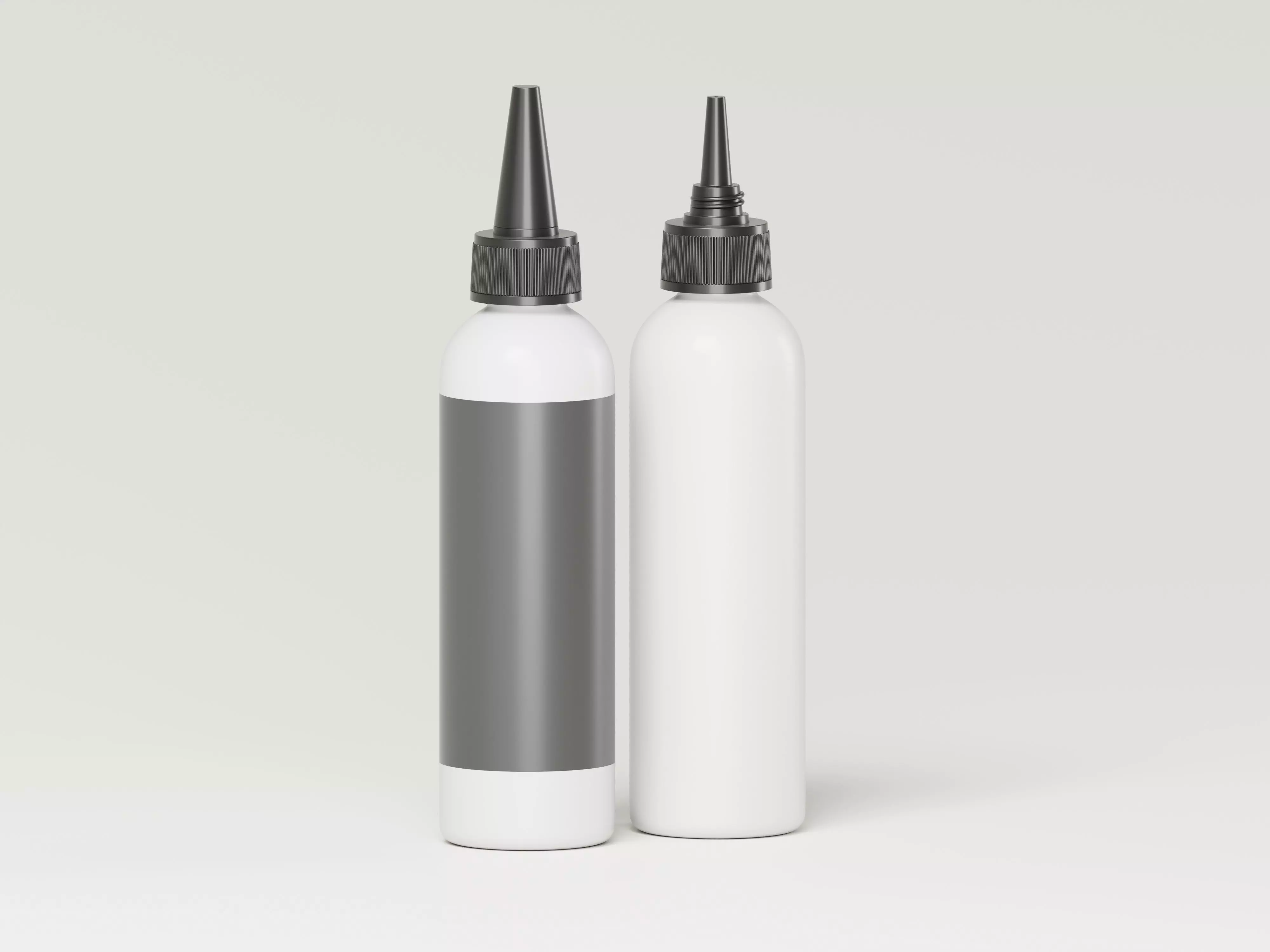 Glossy Plastic Glue Bottle 3D Model Low-poly 3D model_0