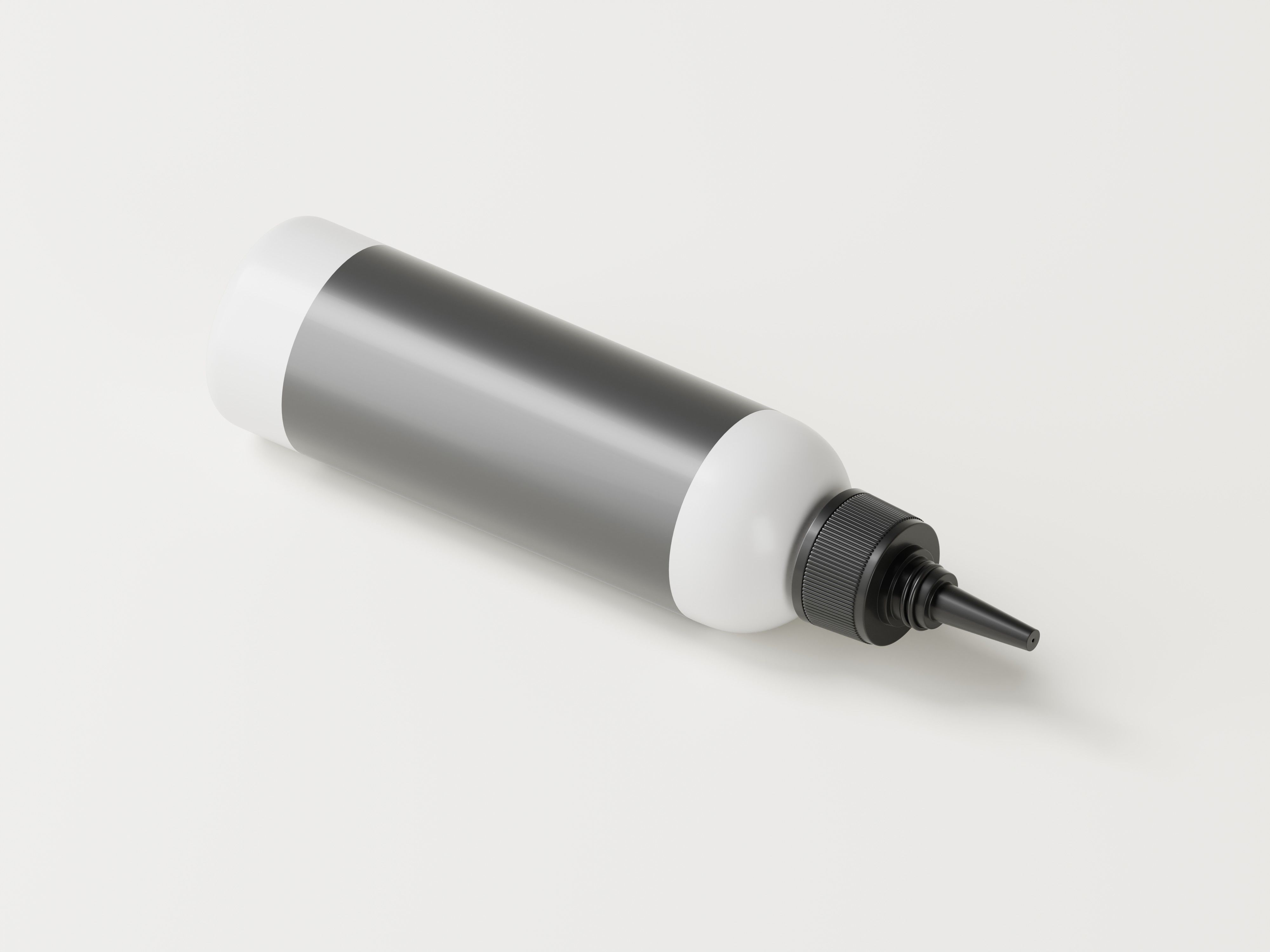 Glossy Plastic Glue Bottle 3D Model Low-poly 3D model_8