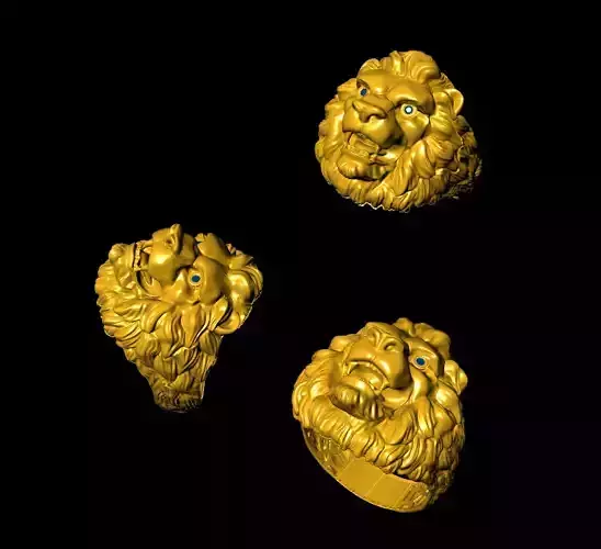 lion ring 