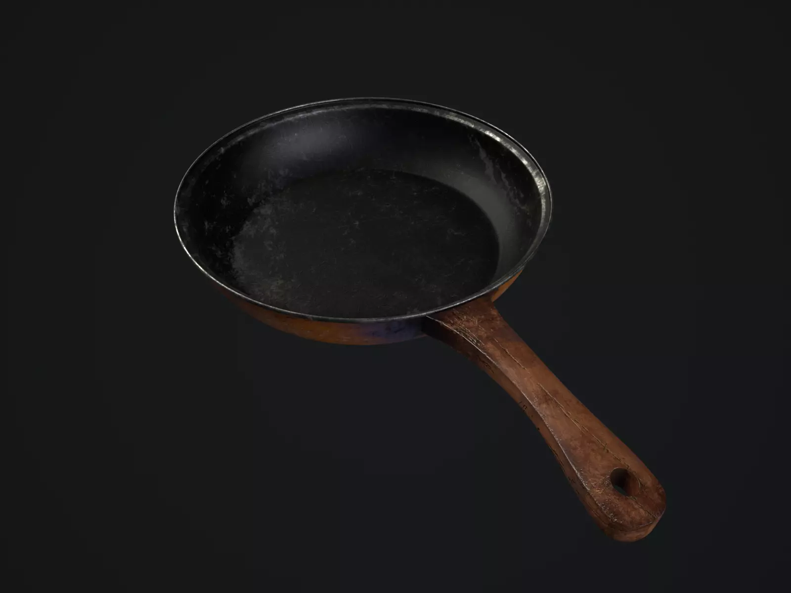Pan Game-Ready Free low-poly 3D model