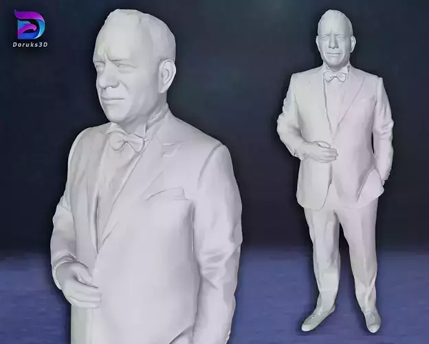 Tom Hanks Forrest Gump Action Figures 3D Print Model