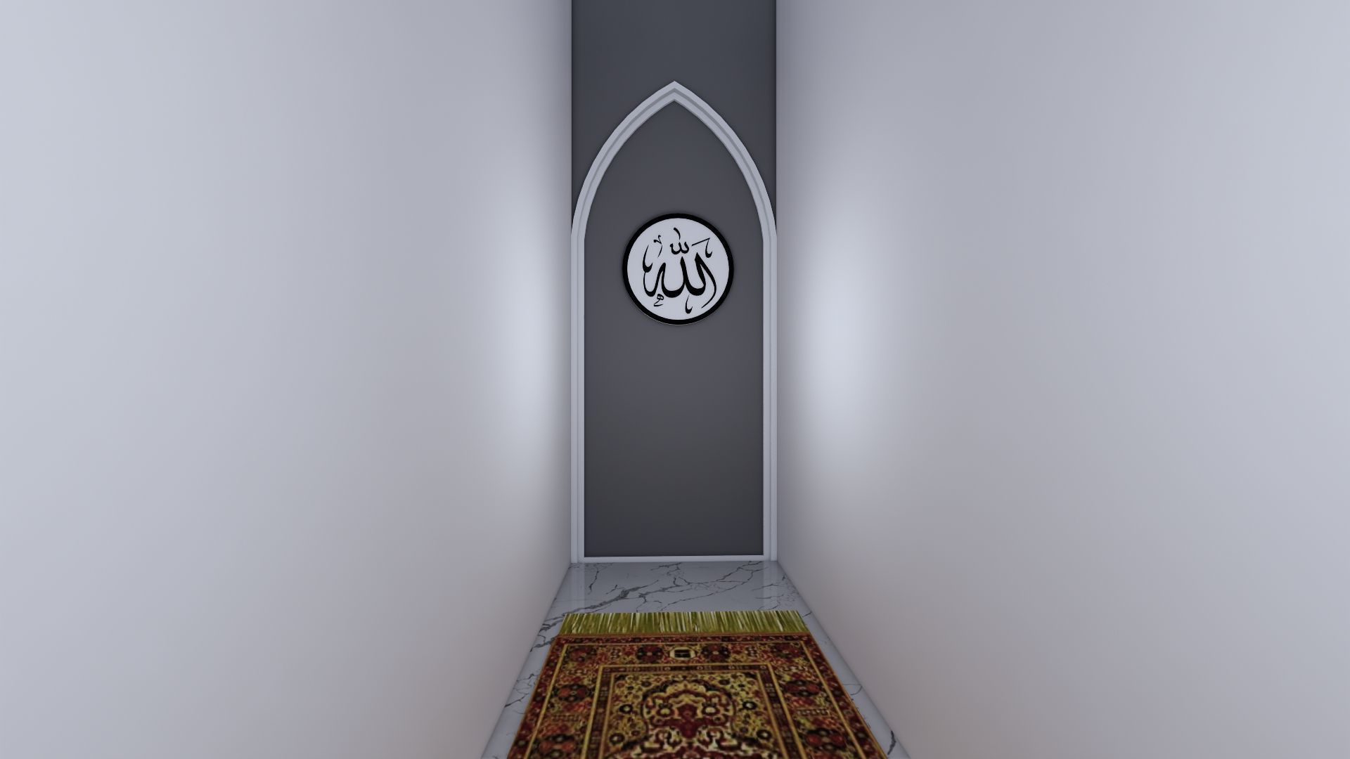 Modern Minimalist 2 Floor House Design Full Interior  3D model_58