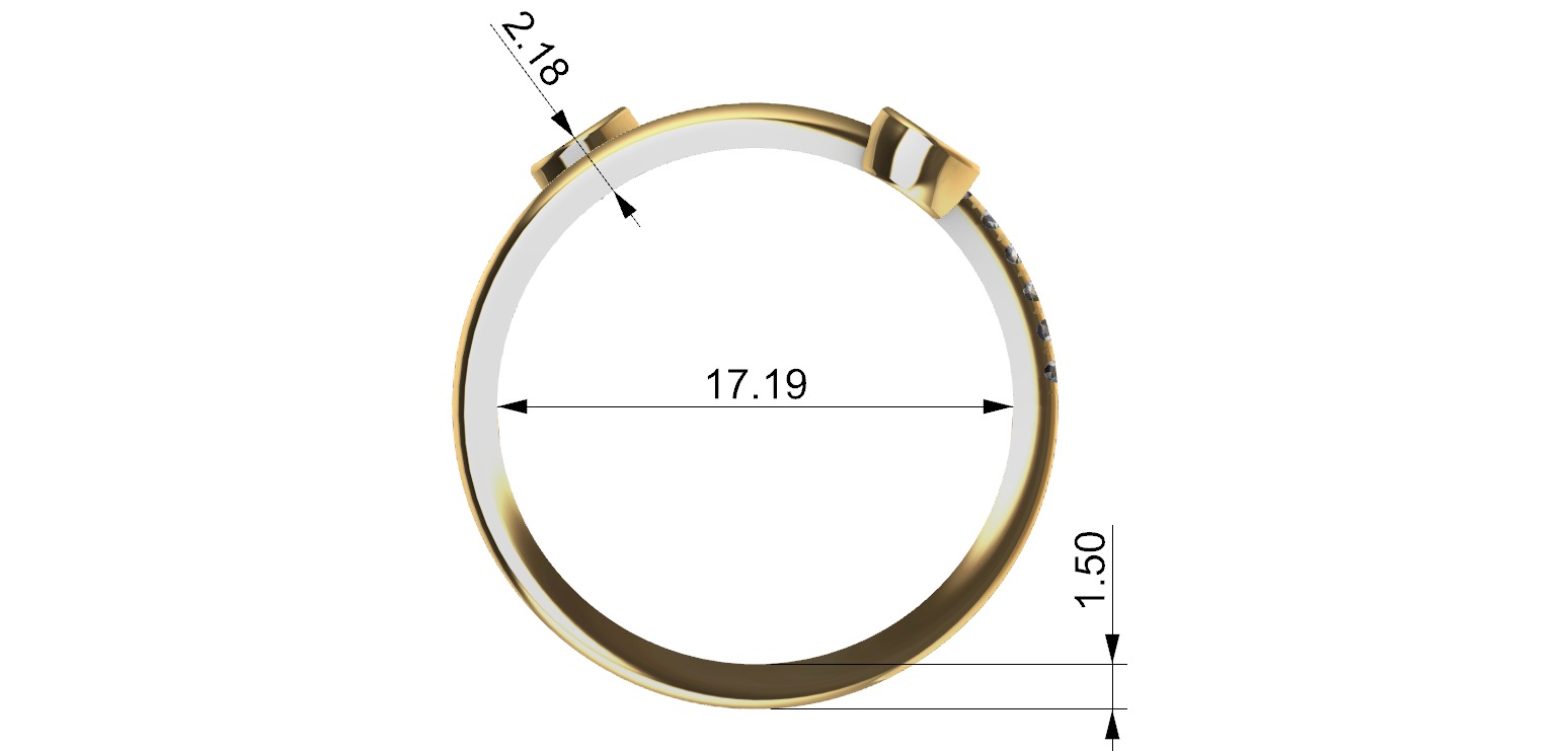 SPIRAL RING 3D print model_2