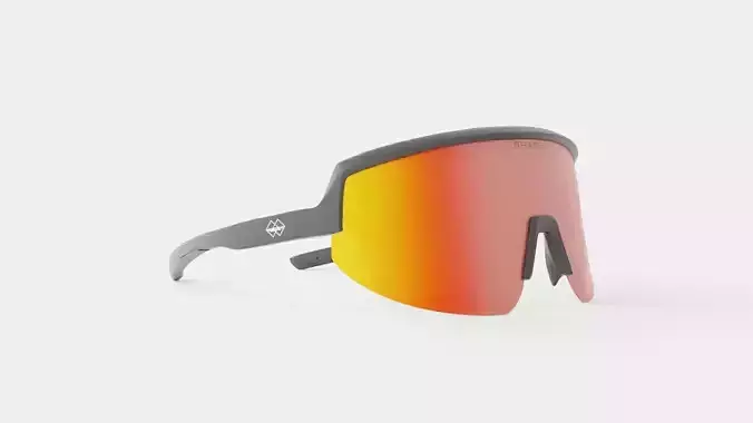 Sport Glasses Low-poly 3D model