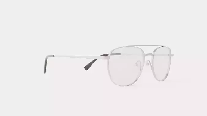 Reading Glasses Low-poly 3D model