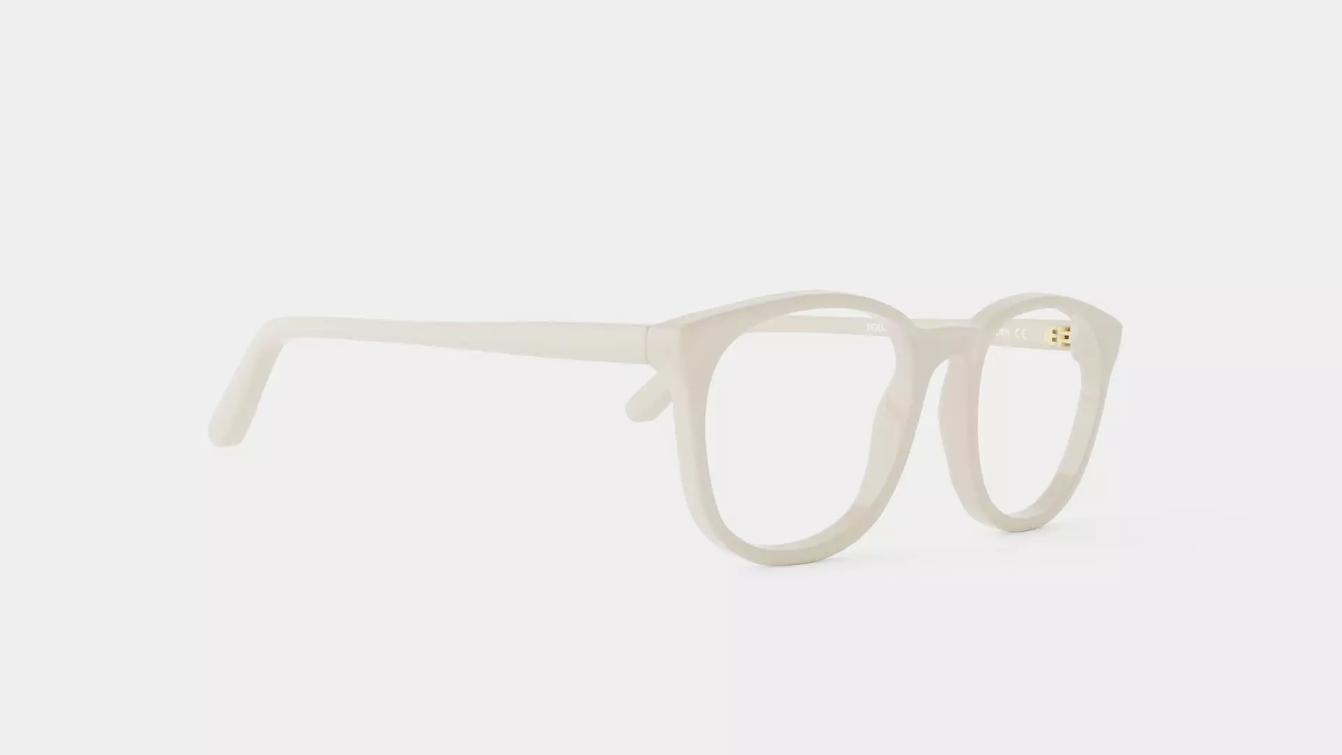 Reading Glasses Low-poly 3D model_0