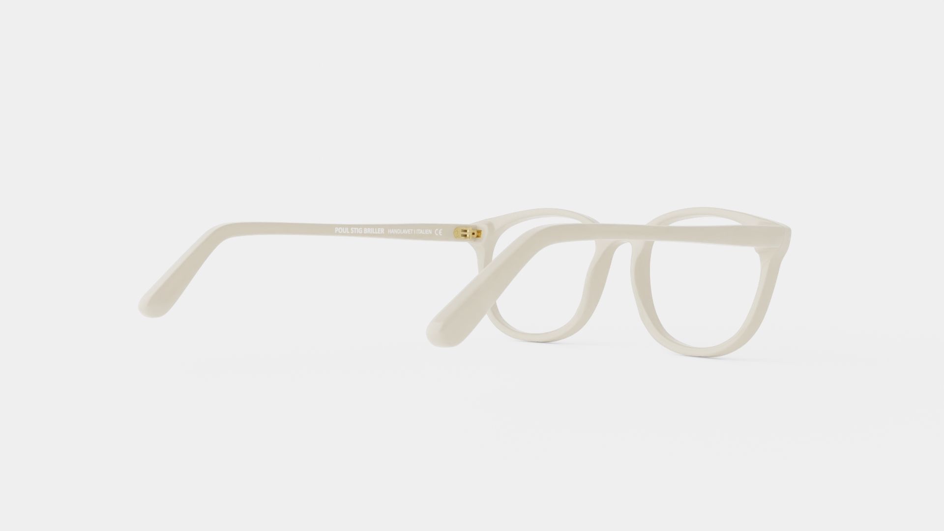 Reading Glasses Low-poly 3D model_3