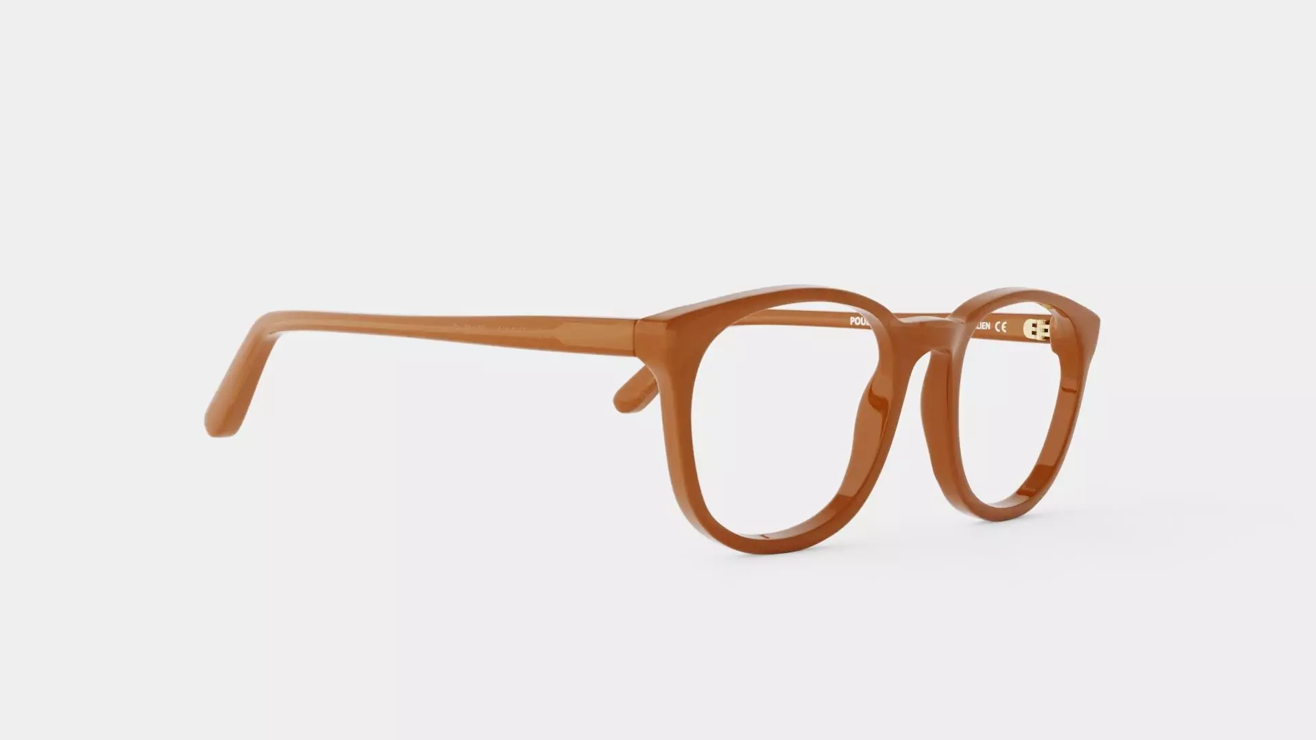 Reading Glasses Low-poly 3D model_0