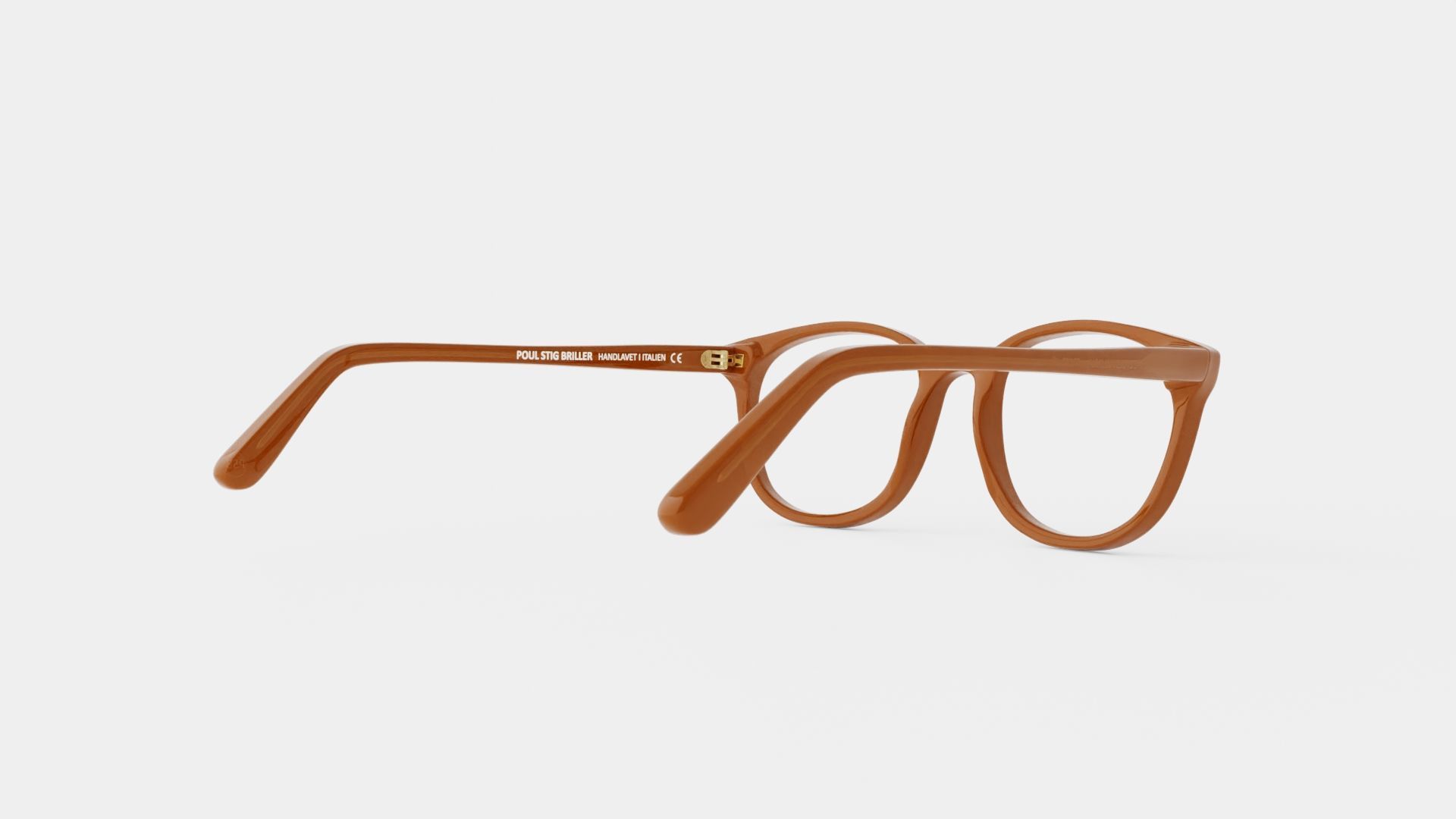 Reading Glasses Low-poly 3D model_3