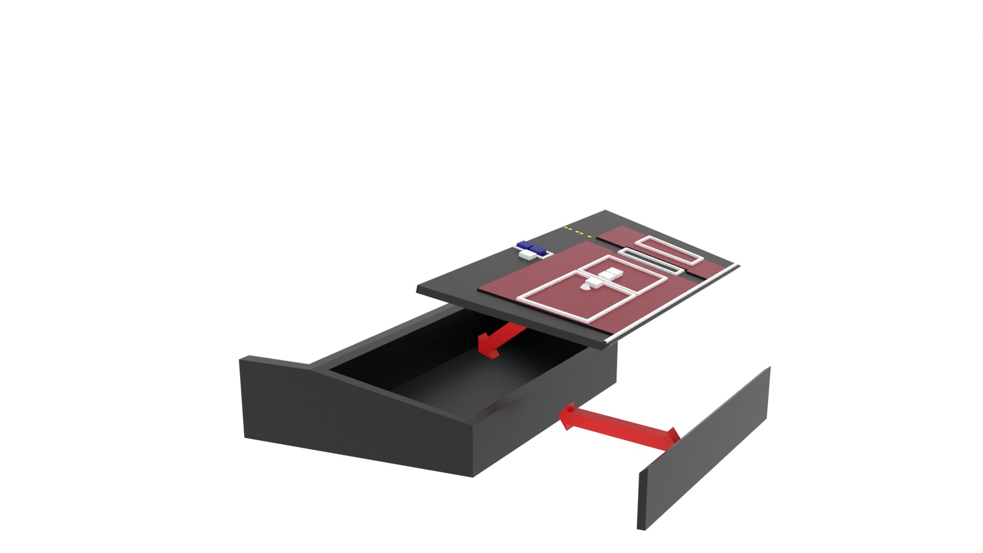 Set 3a - Control Panels Wall 1-12 scale Blackseries 3D print model_26