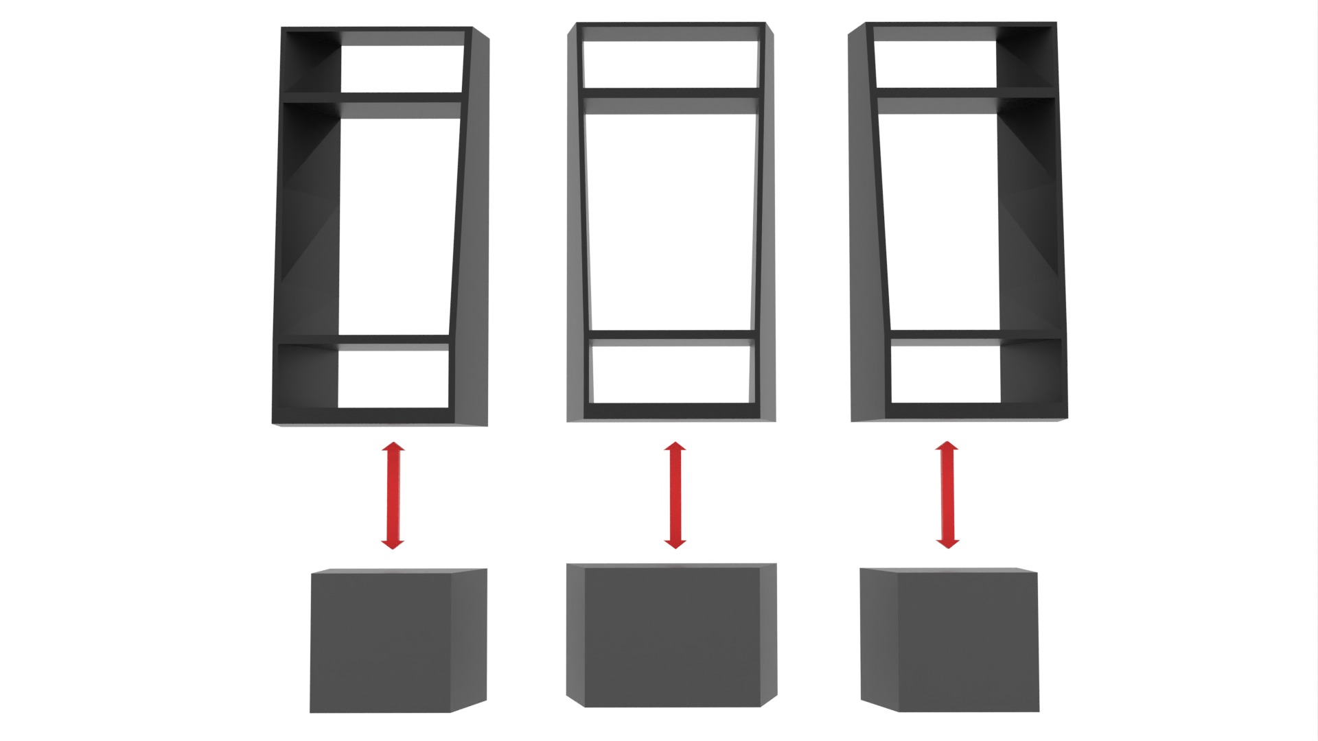 Set 3a - Control Panels Wall 1-12 scale Blackseries 3D print model_16