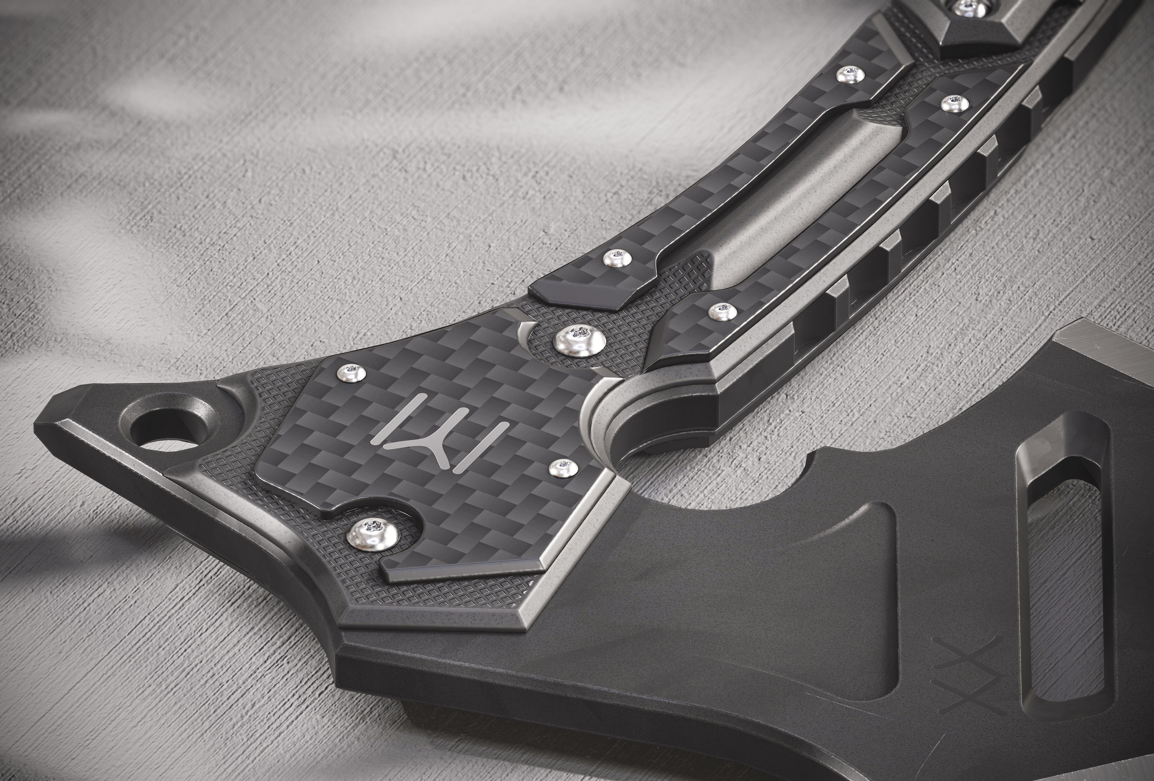 Modern Axe XX PBR Low-poly 3D model_5