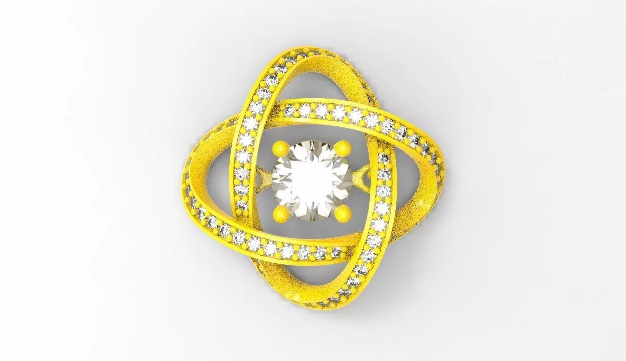 dancing diamond 3D print model