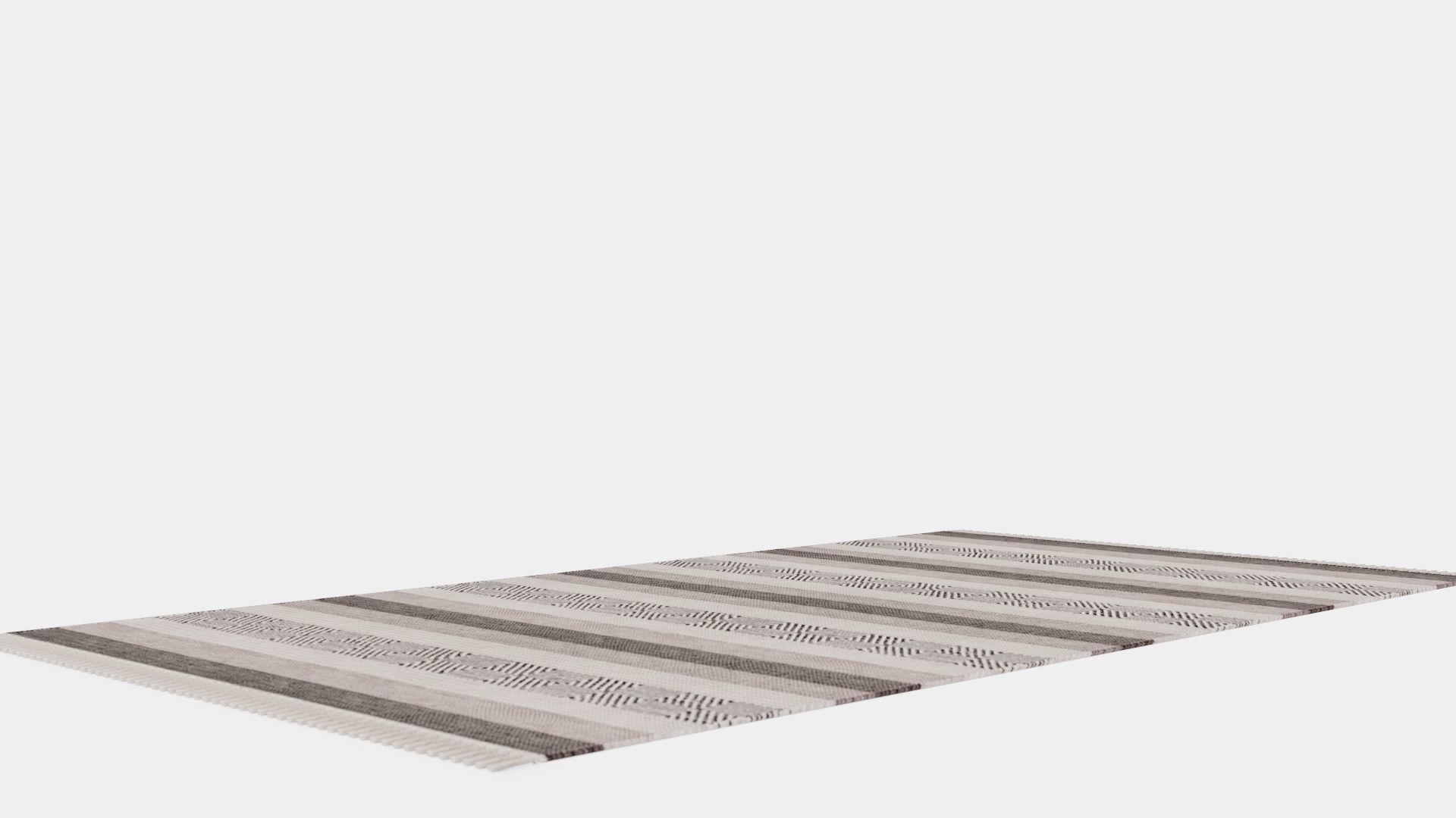 Cotton Rug Low-poly 3D model_3