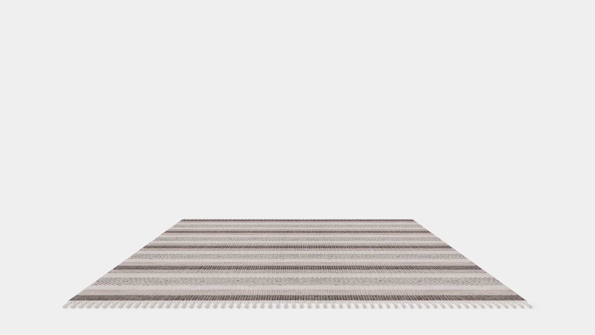 Cotton Rug Low-poly 3D model_4