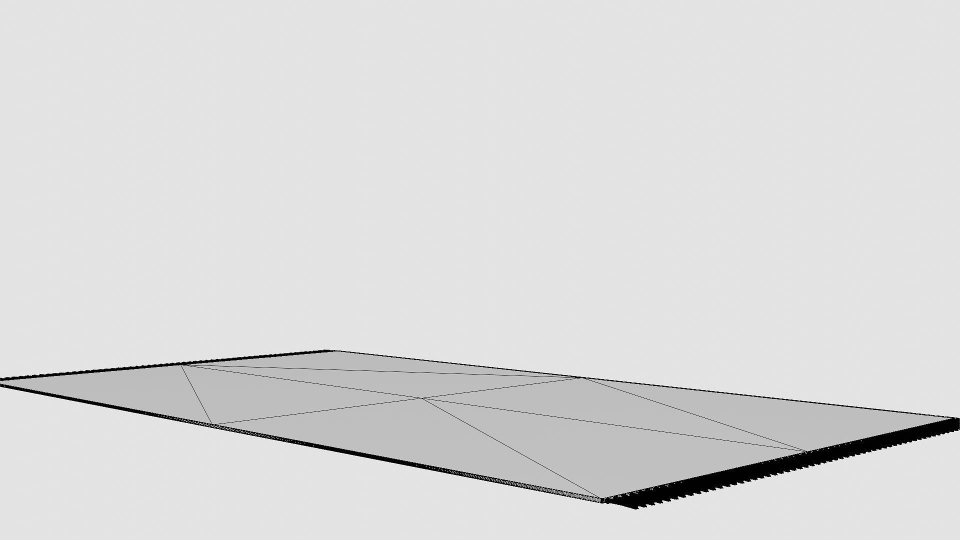 Cotton Rug Low-poly 3D model_7