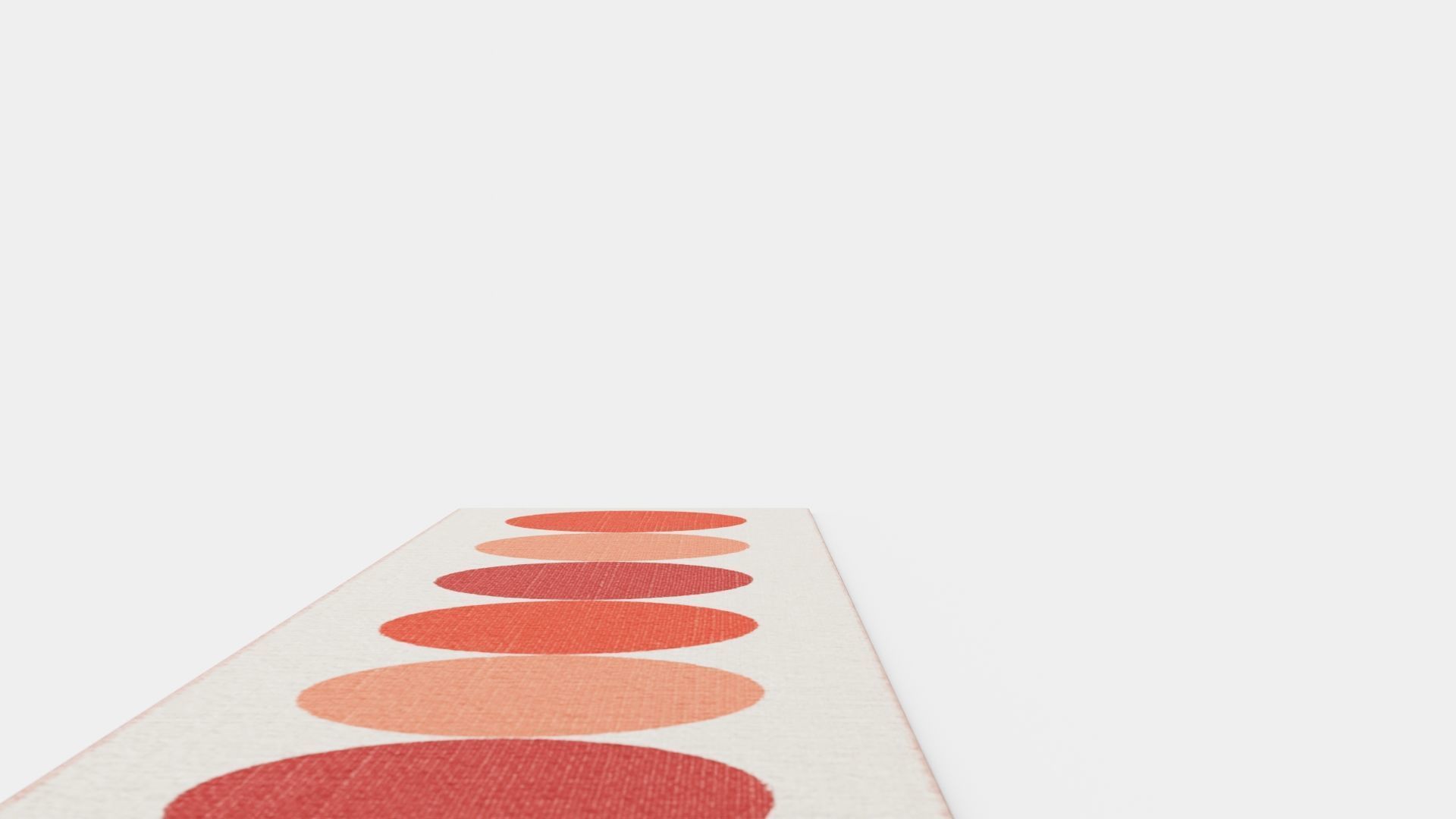 Floor Rug Low-poly 3D model_4