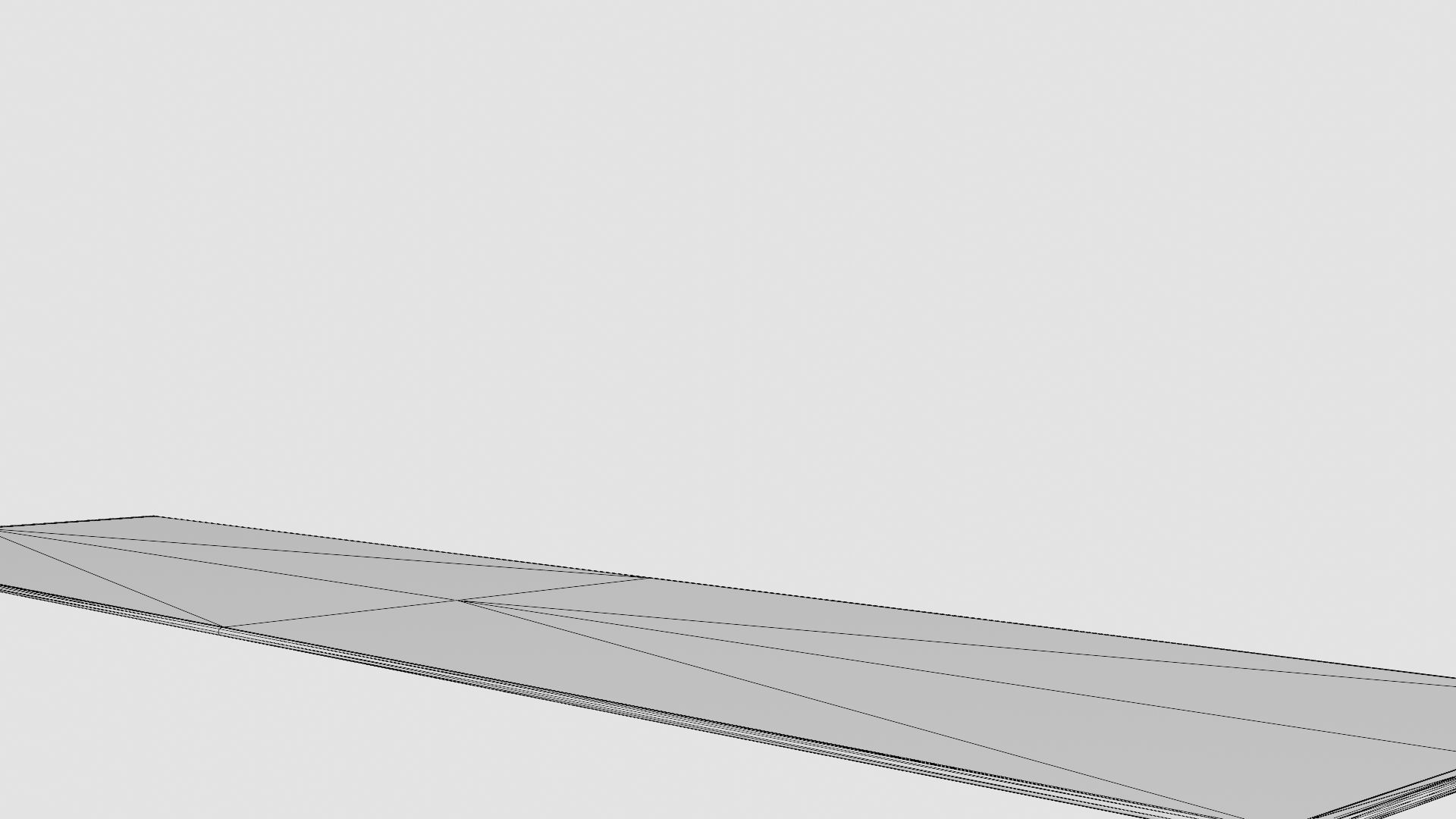 Floor Rug Low-poly 3D model_6