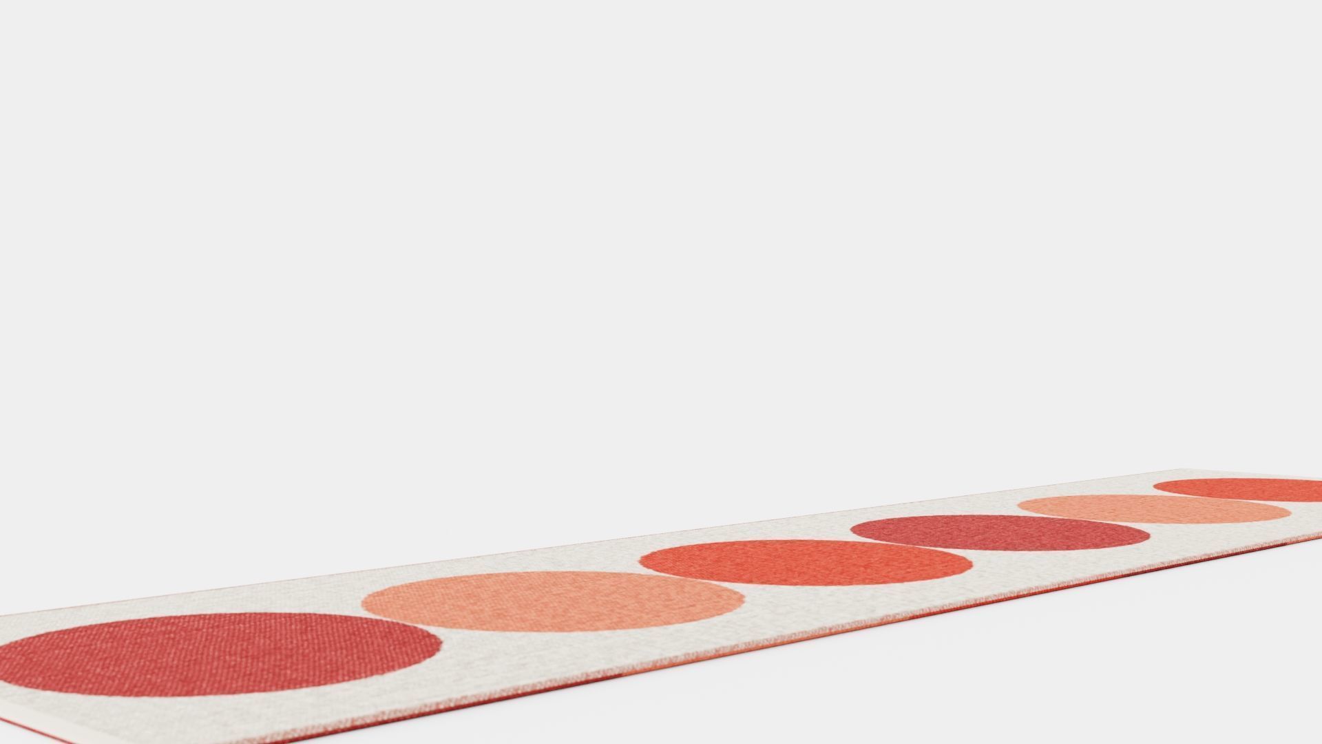 Floor Rug Low-poly 3D model_3