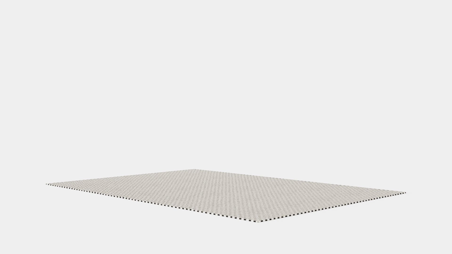 Cotton Rug Low-poly 3D model_4