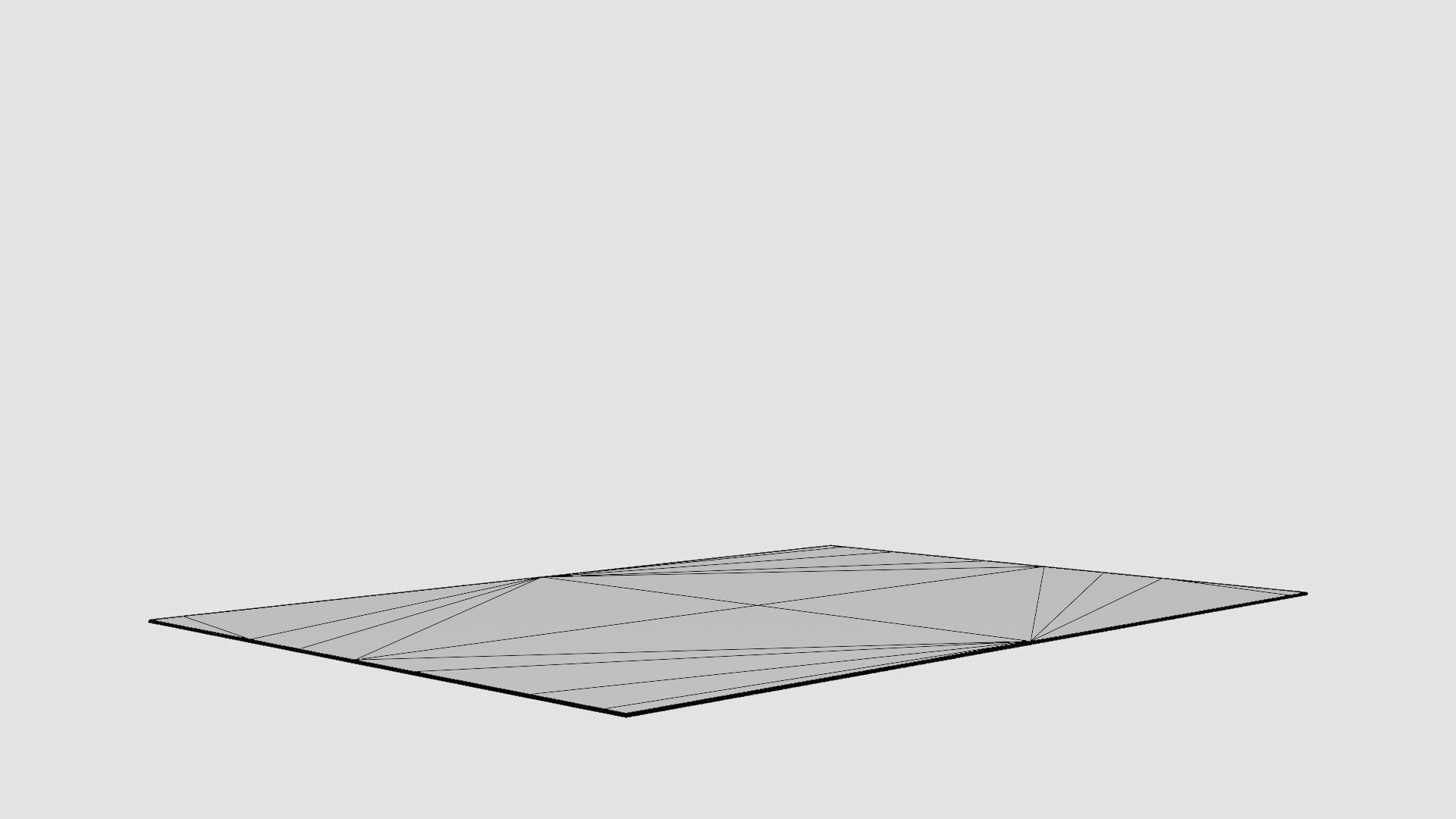 Cotton Rug Low-poly 3D model_7