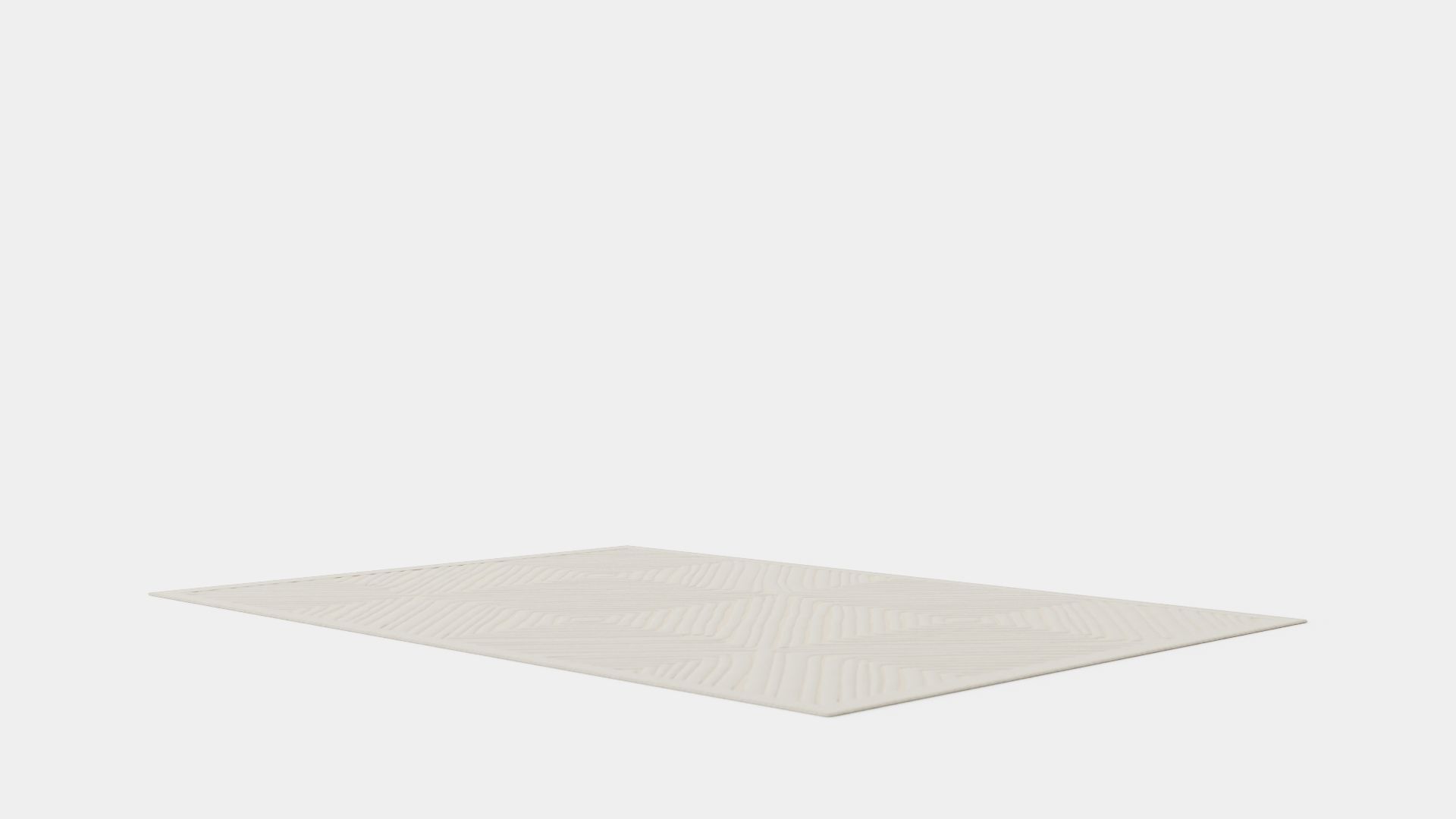 Rug 240x340 Low-poly 3D model_4