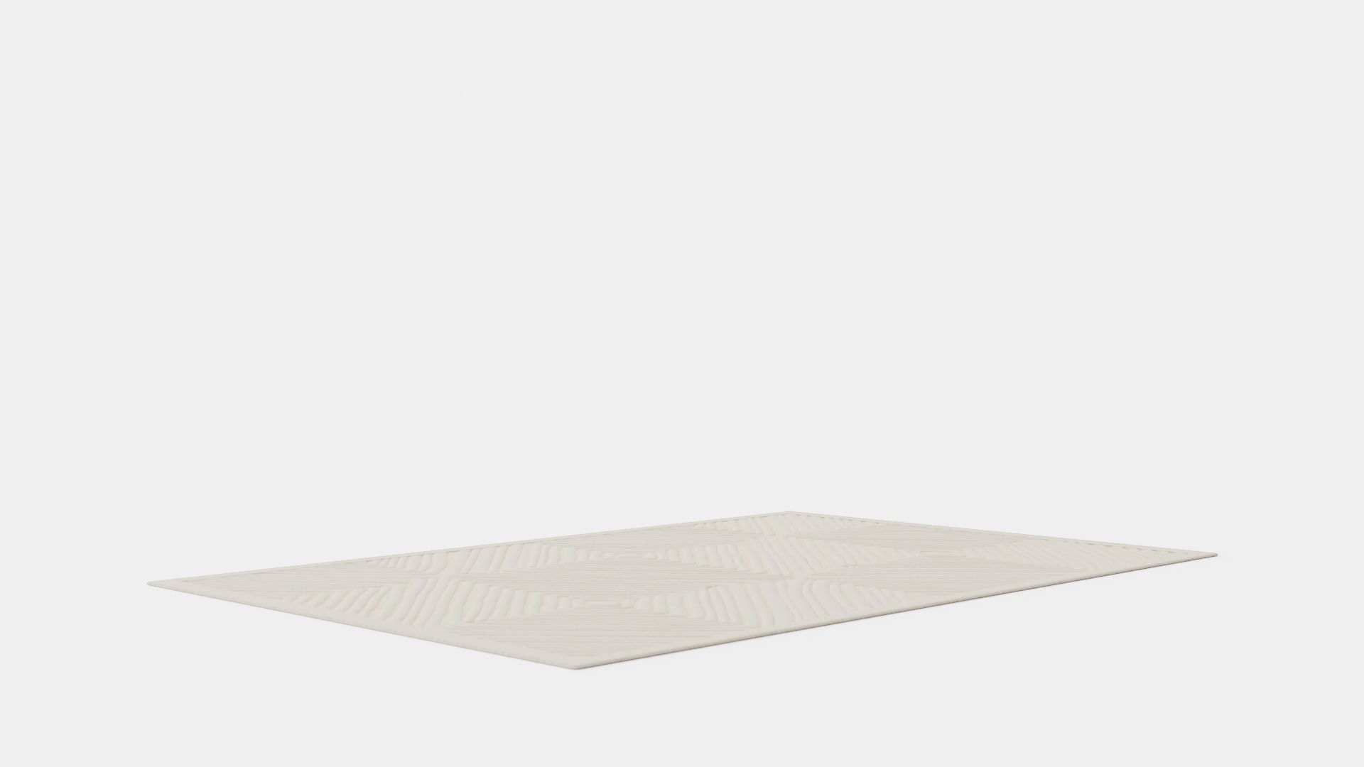 Rug 200x300 Low-poly 3D model_2