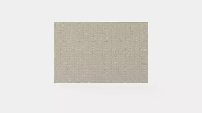 Cotton Rug Low-poly 3D model