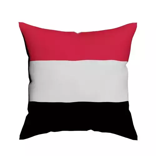 Yemen Flag Pillow