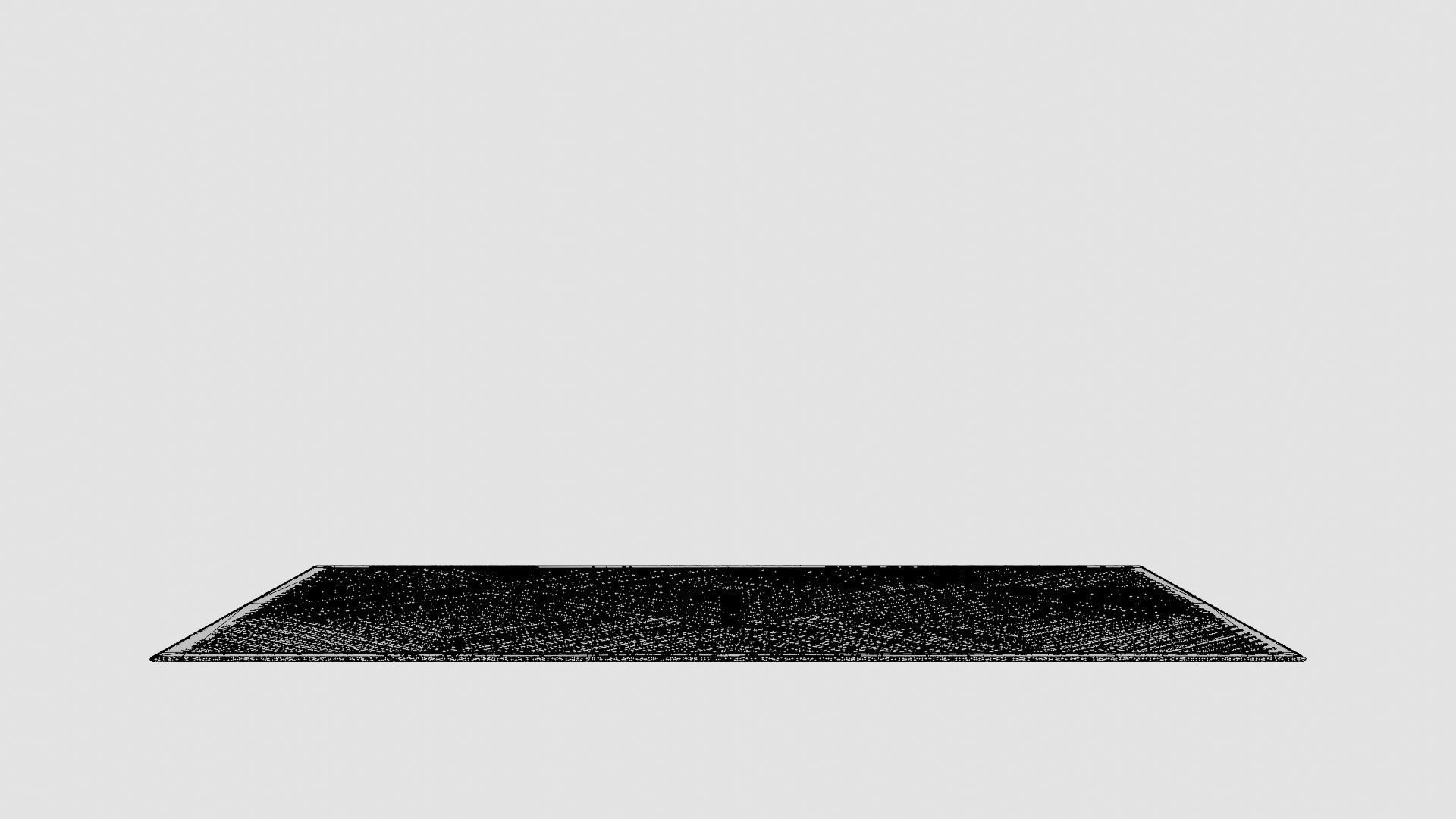 Rug 160x230 Low-poly 3D model_6