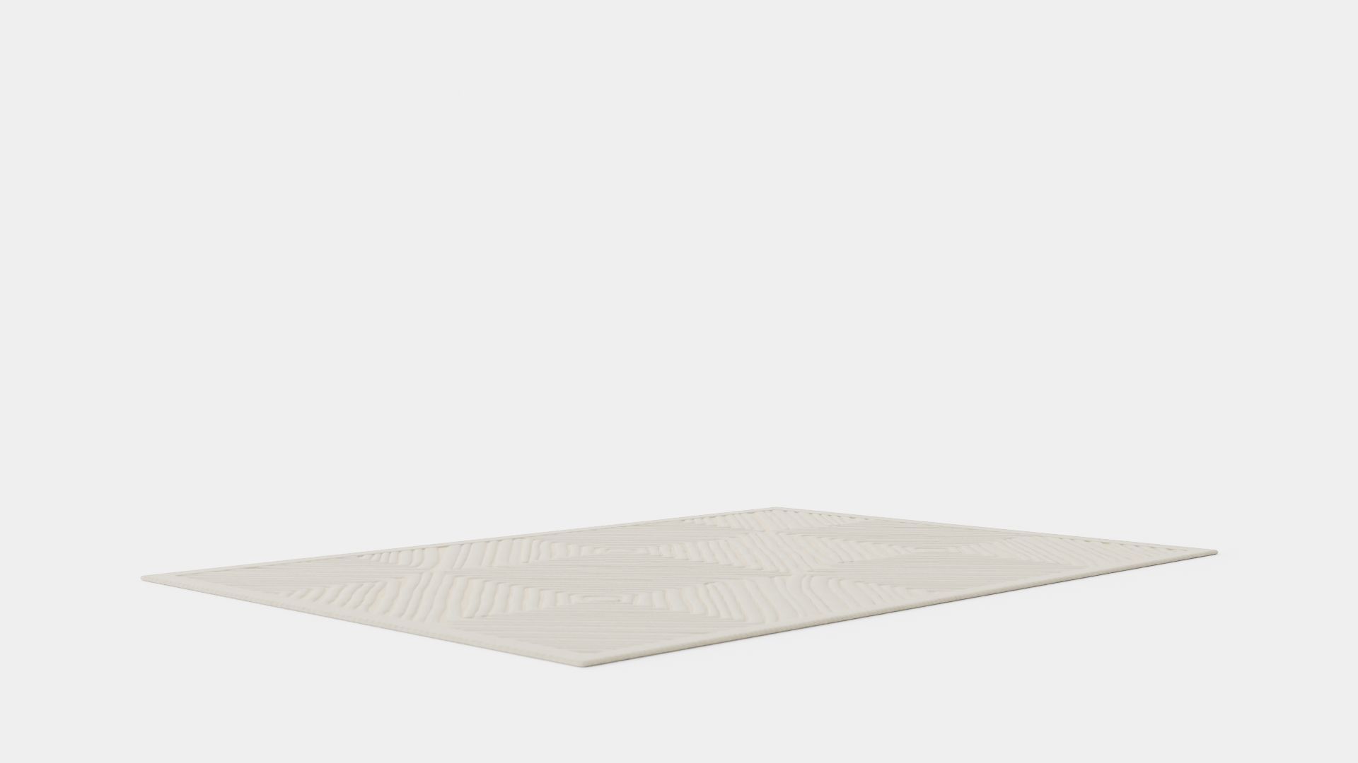 Rug 160x230 Low-poly 3D model_2